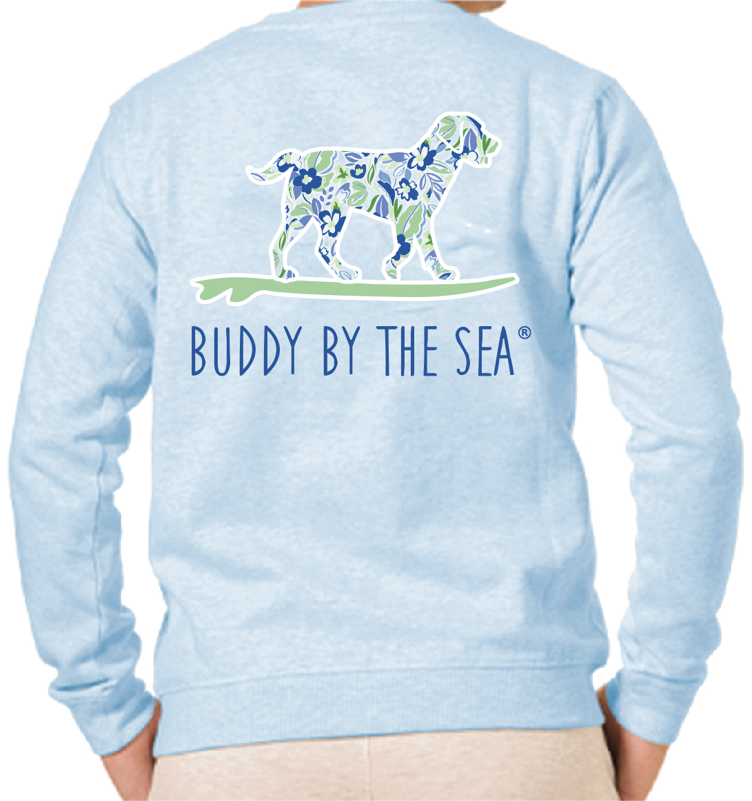 Cornflower Blue Crewneck Sweatshirt
