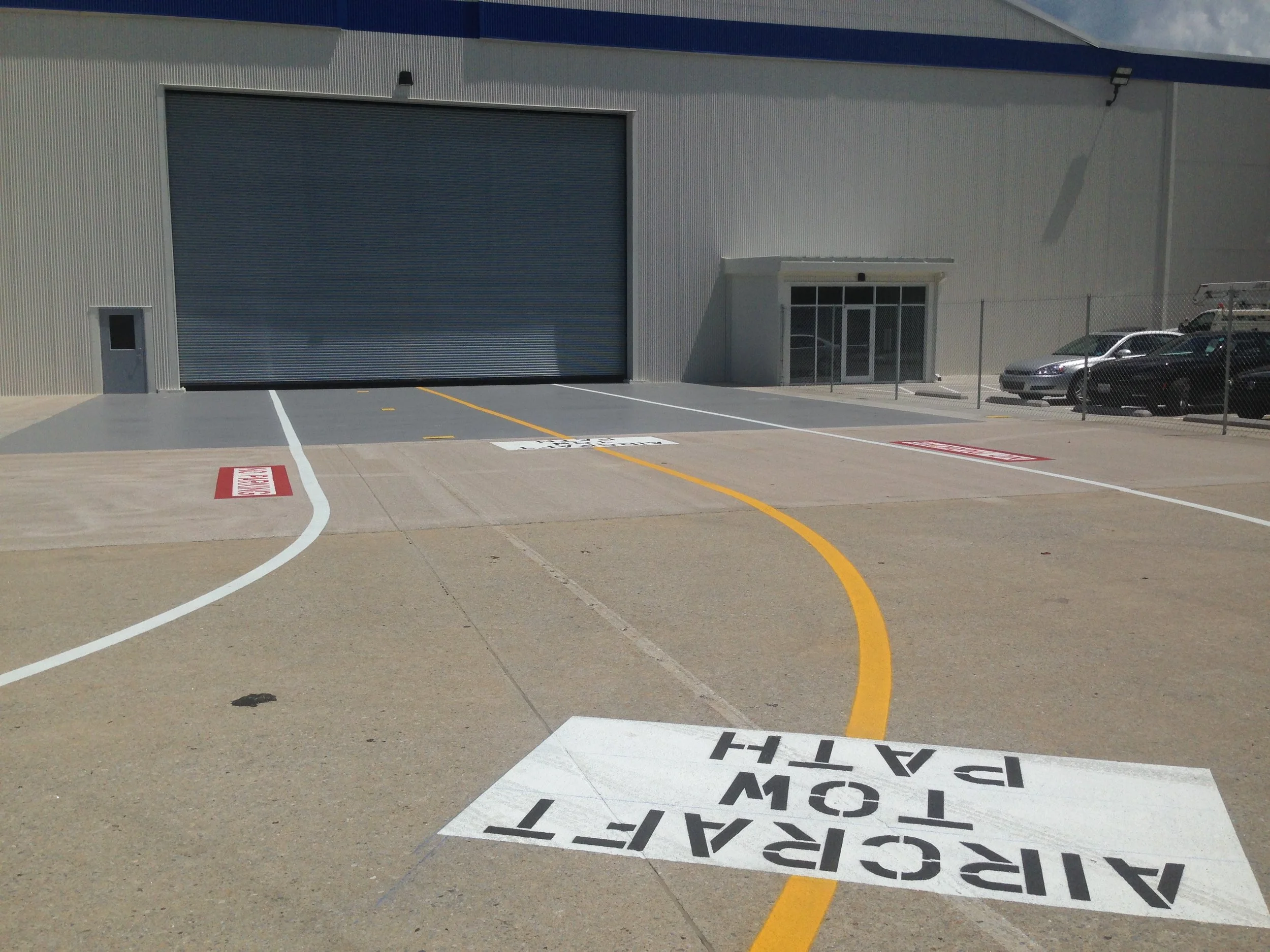 Lockheed Martin, F-30A fighter jet hanger, Donaldson Center, Greenville