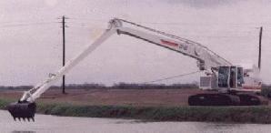 One-of-a-kind Long Reach Excavator (1992).