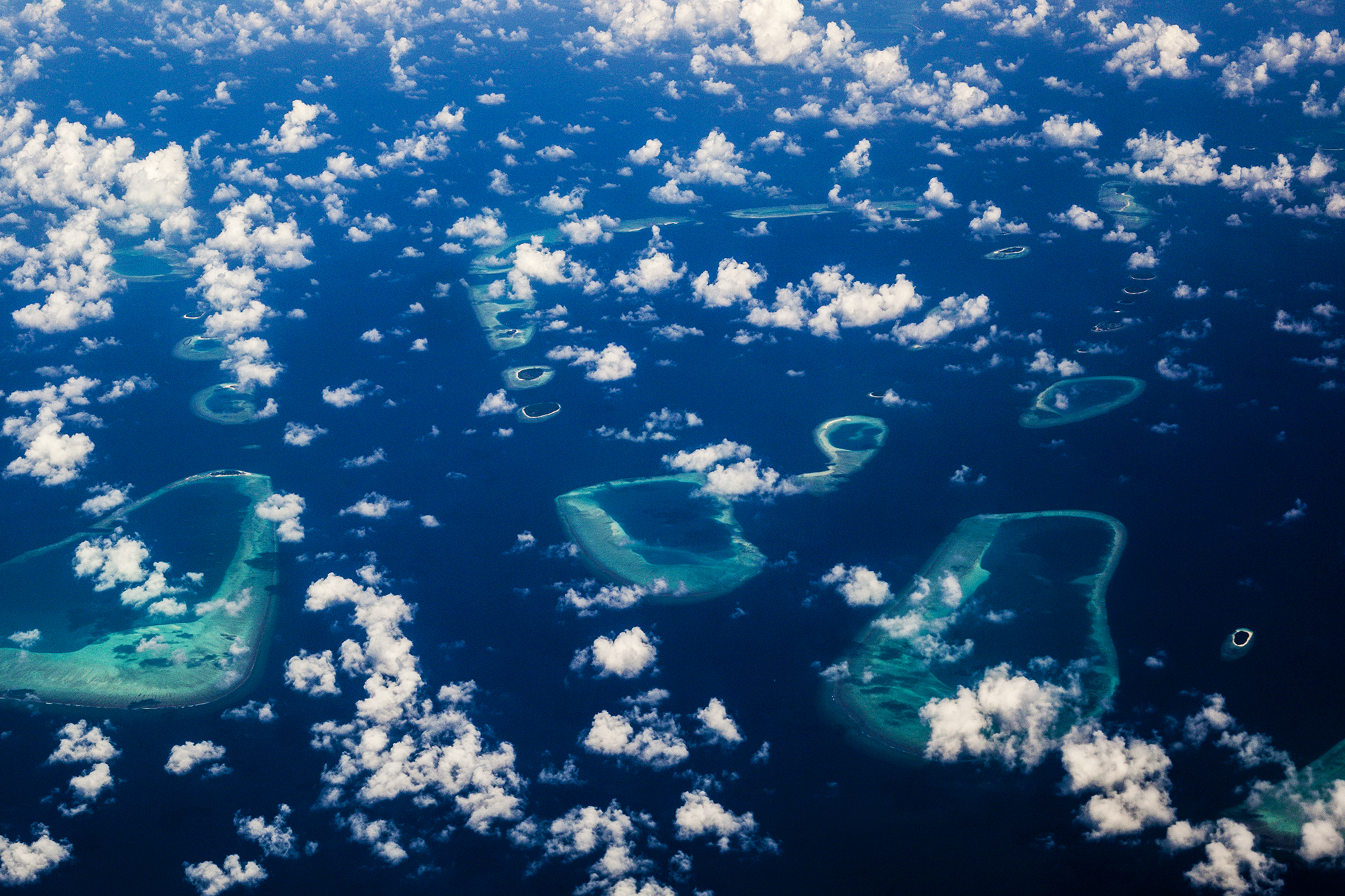 Above The Maldives 