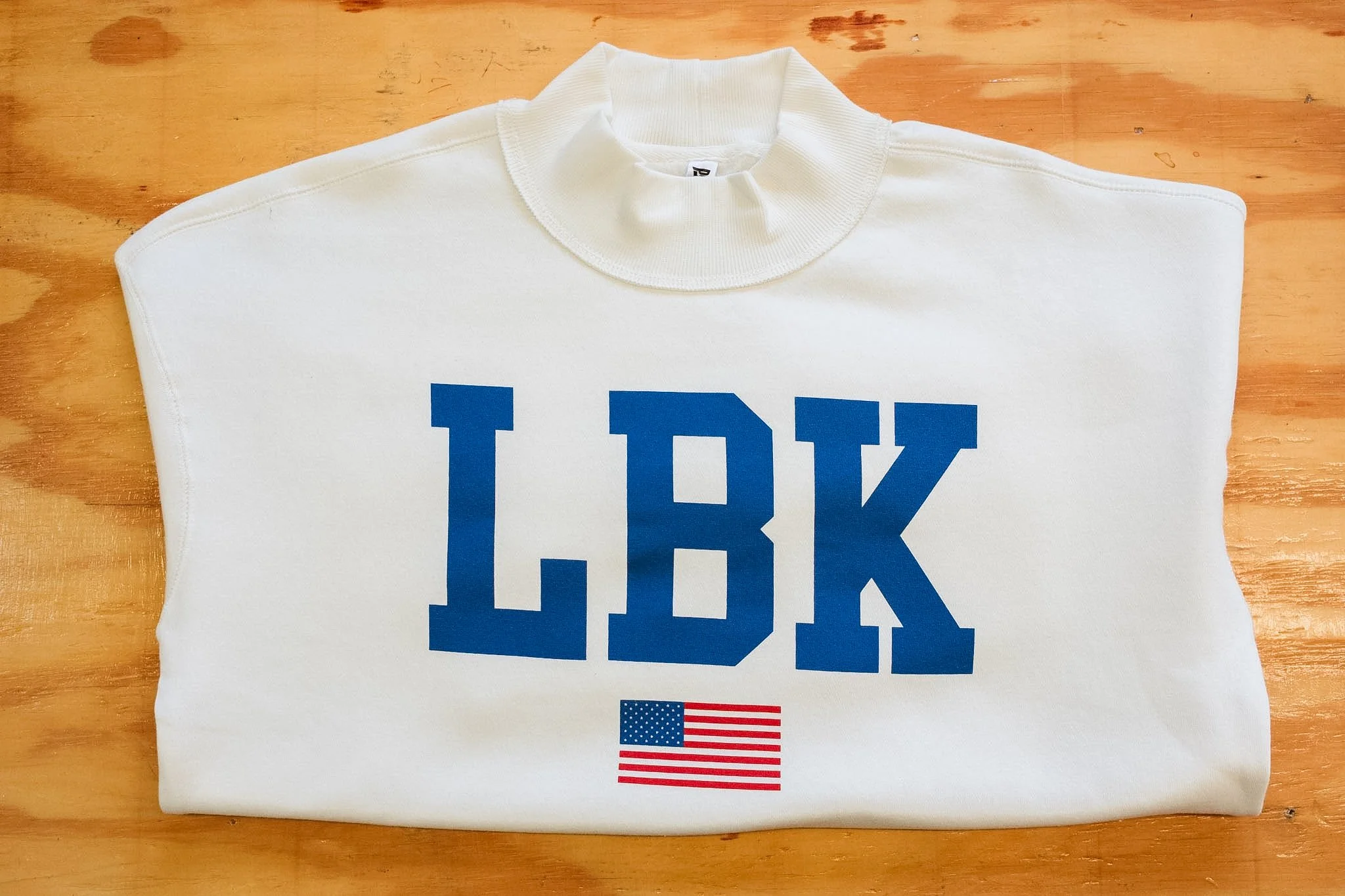 LBK America Mockneck