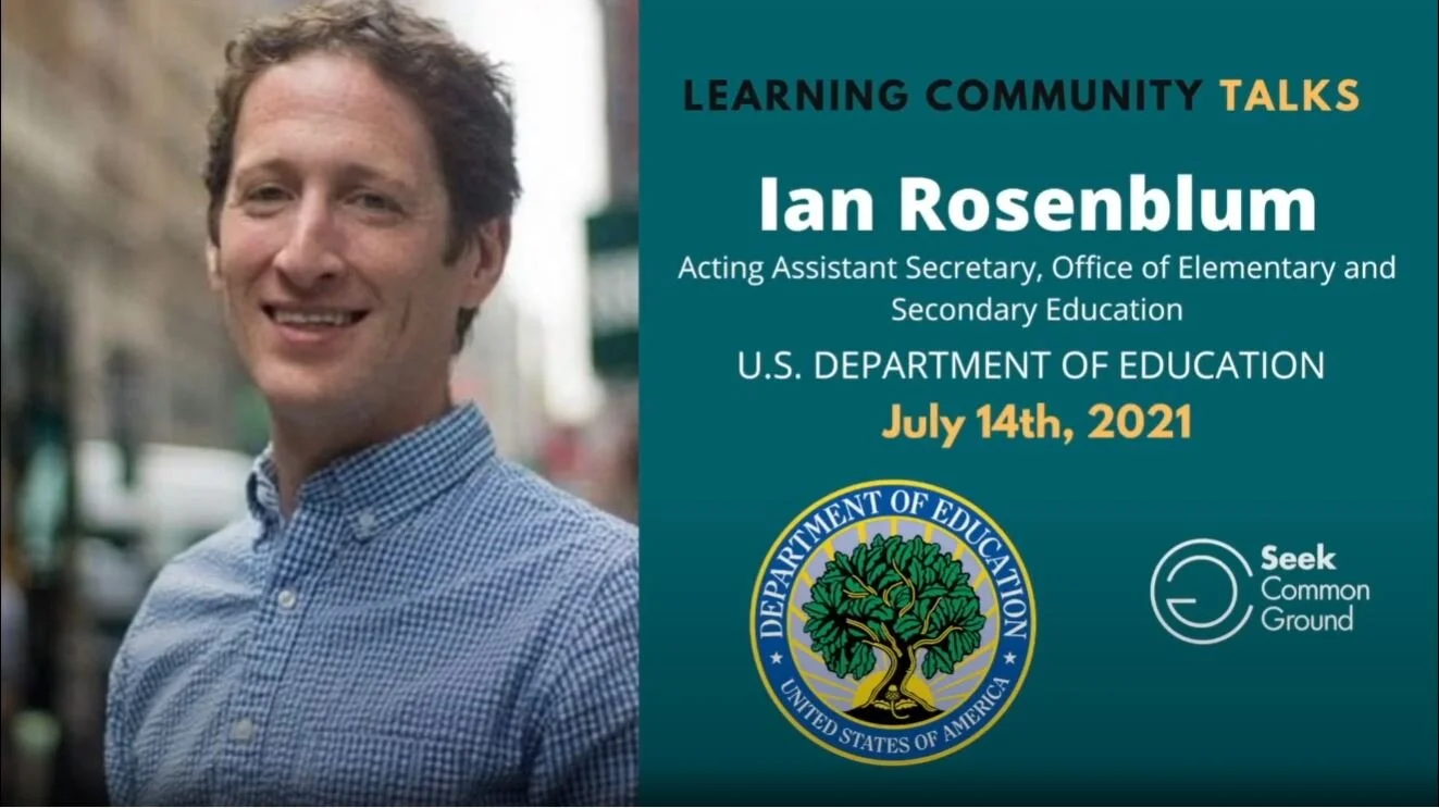 Learning Community TALKS: Ian Rosenblum
