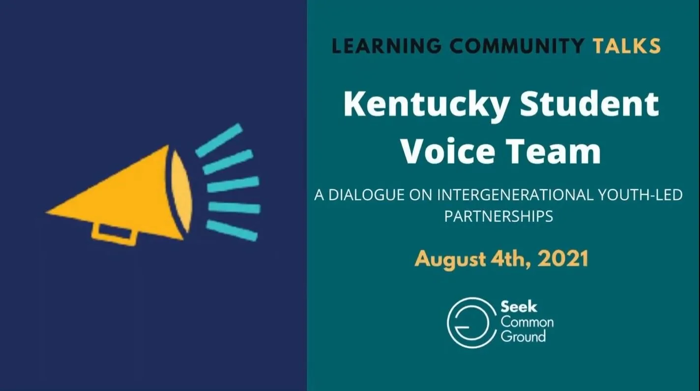 Learning Community TALKS: Kentucky Student Voice Team