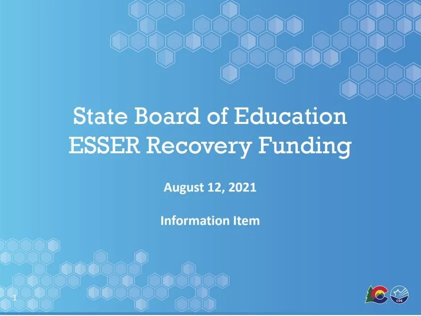 Colorado's ARPA Plan