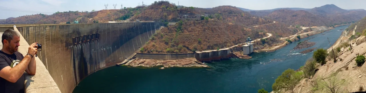 Kariba Hydroelectric Dam, Between Zambia & Zimbabwe