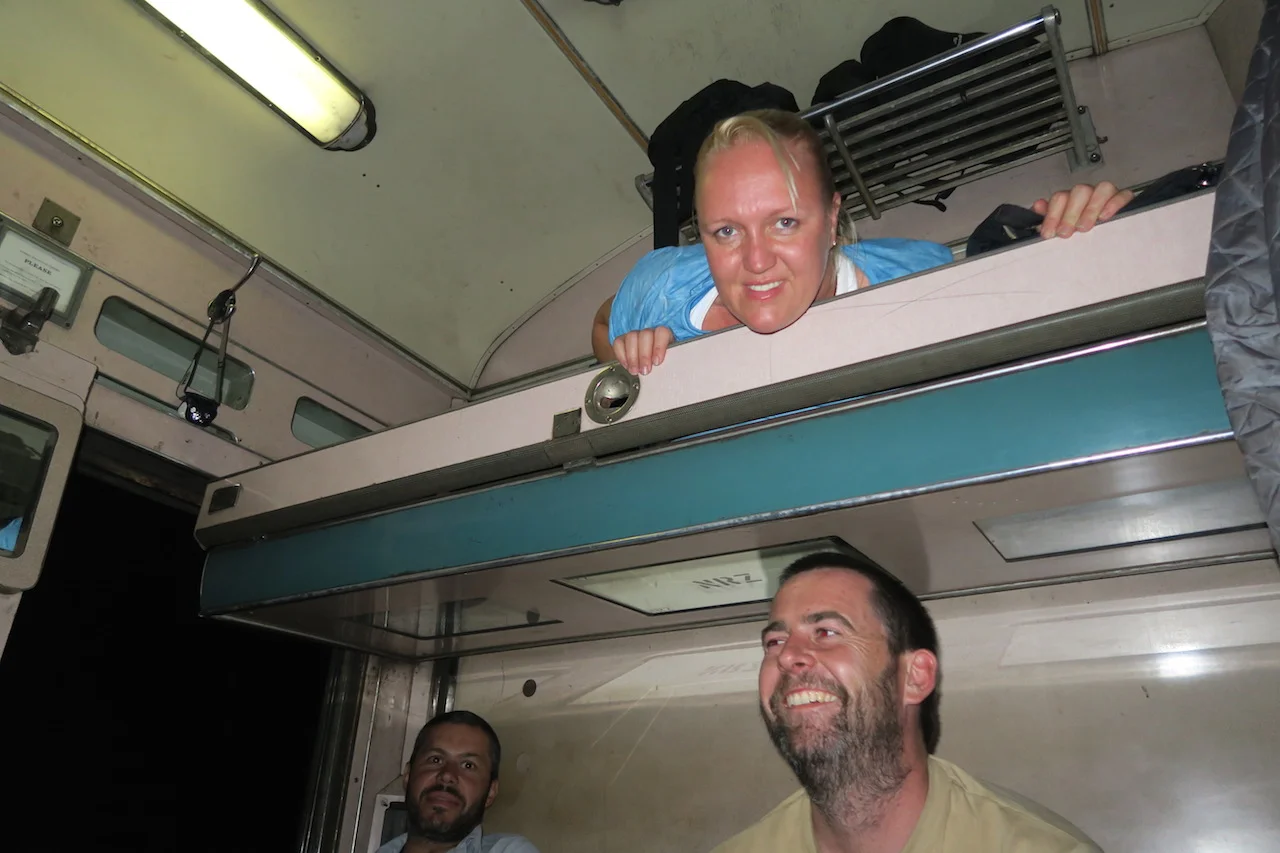 Train from Bulawayo to Victoria Falls