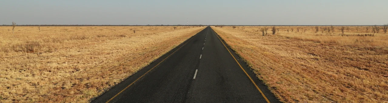 On the road to Maun & Okavango Delta