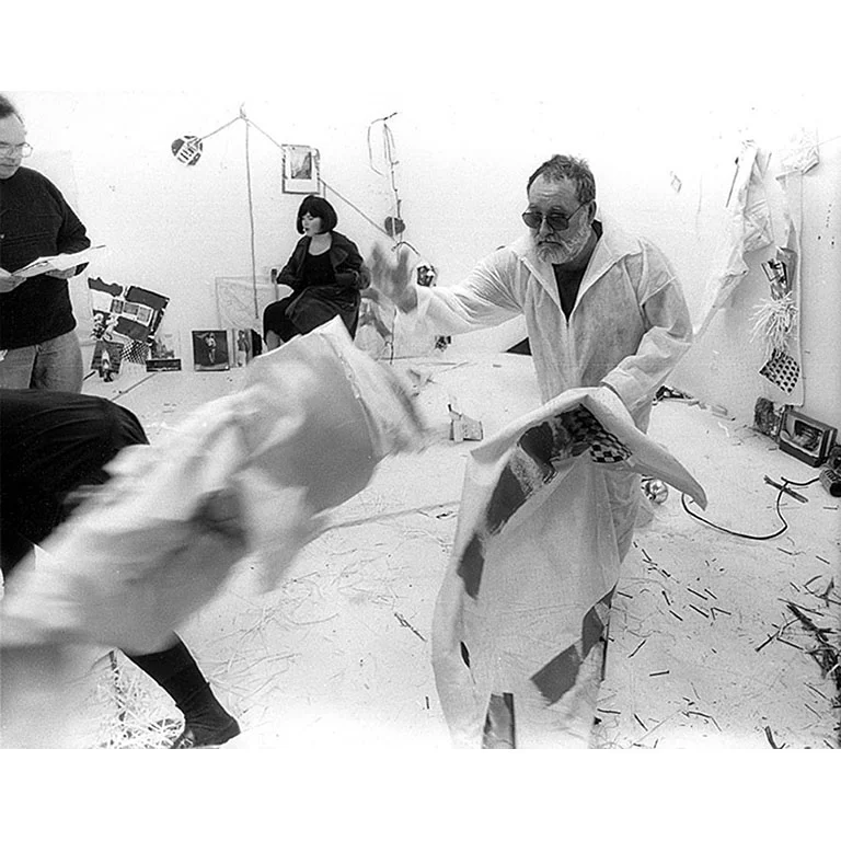 Boxed-in, Intermedia Studios, University of Iowa, Iowa City, IA. 1993