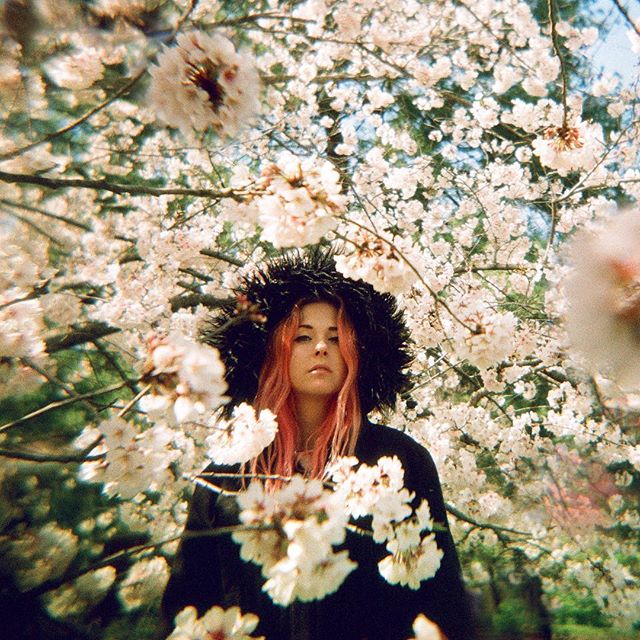 I snapped a pic, @thebetamacks perfected pop. &quot;Imaginary World&quot; ep drops today 🔥🌏 #holga #cherryblossomgirl