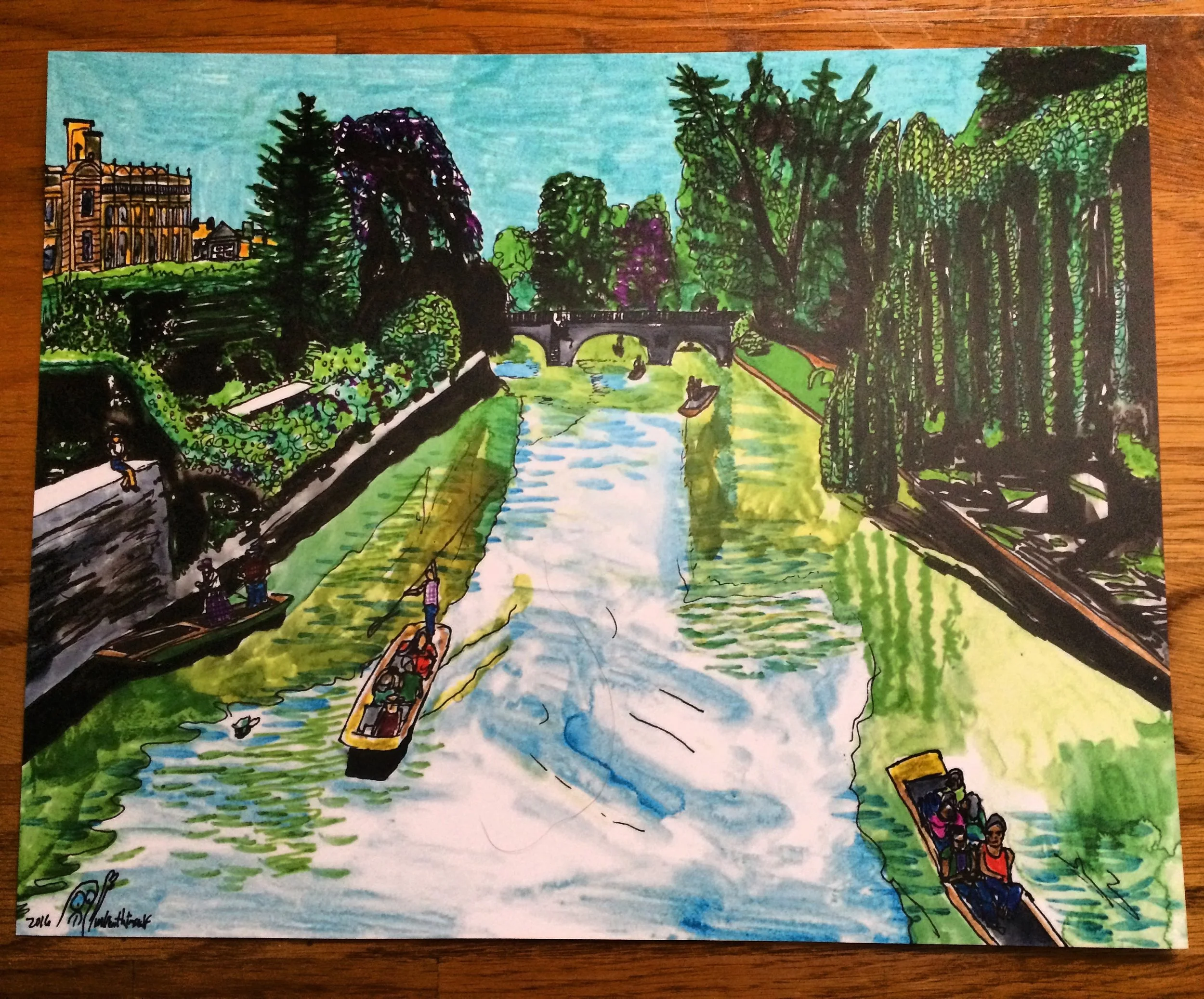 4th Annual Holiday print (2016)