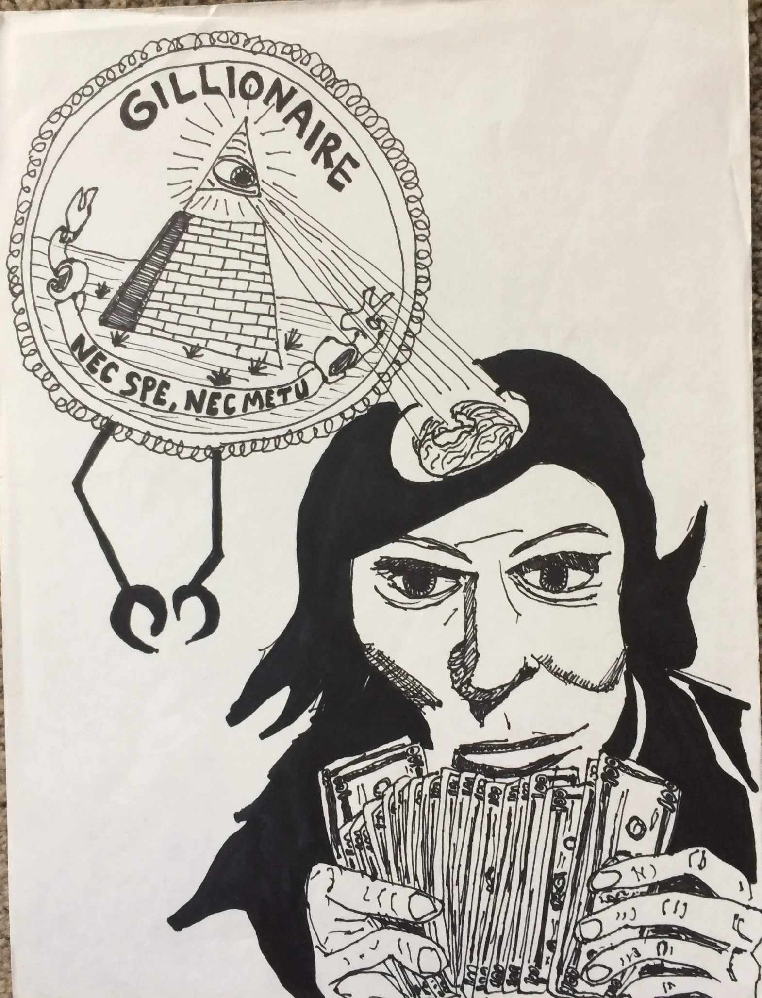 Gillionaire t-shirt design