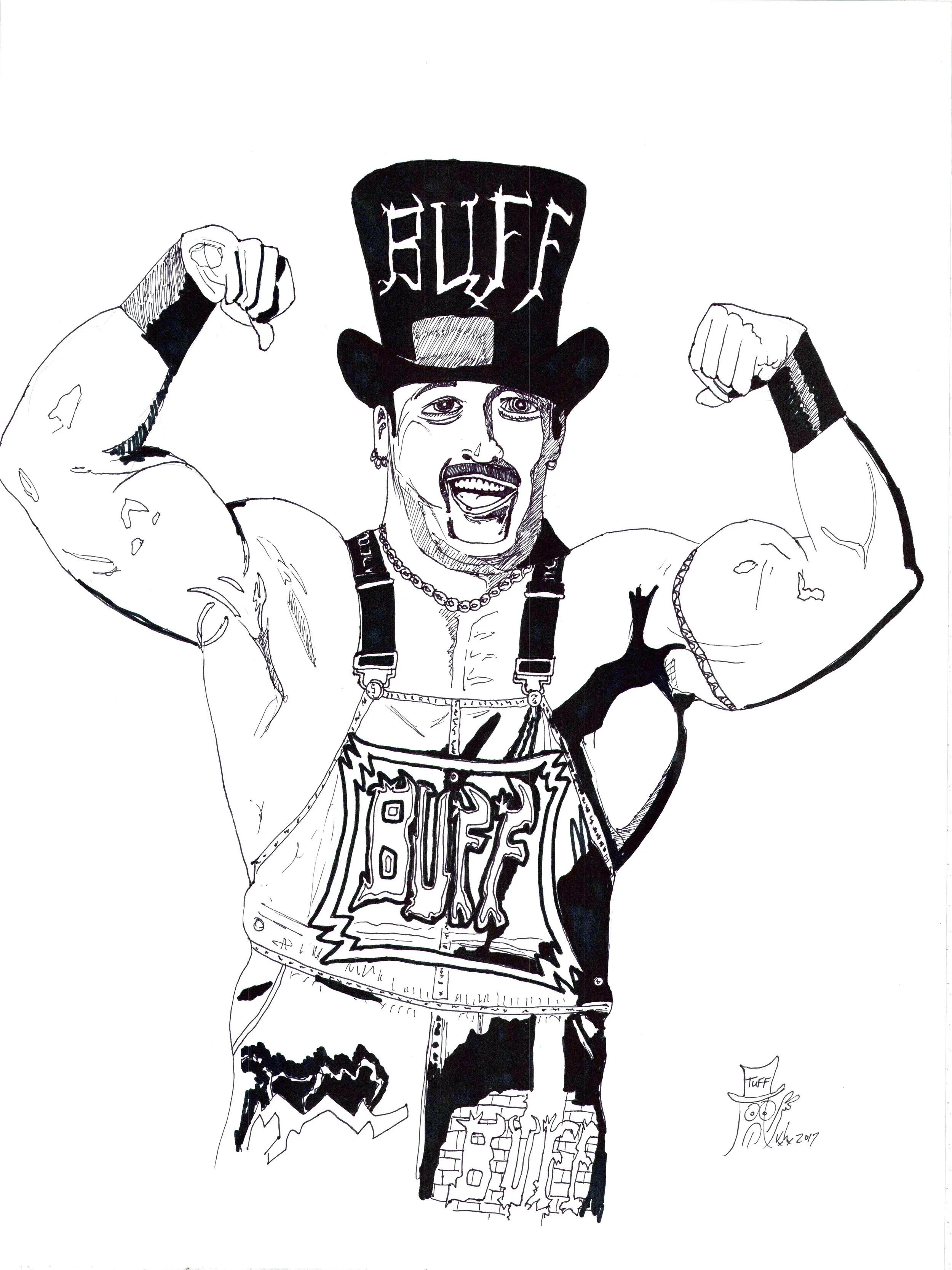 Buff Bagwell print (NEW!)
