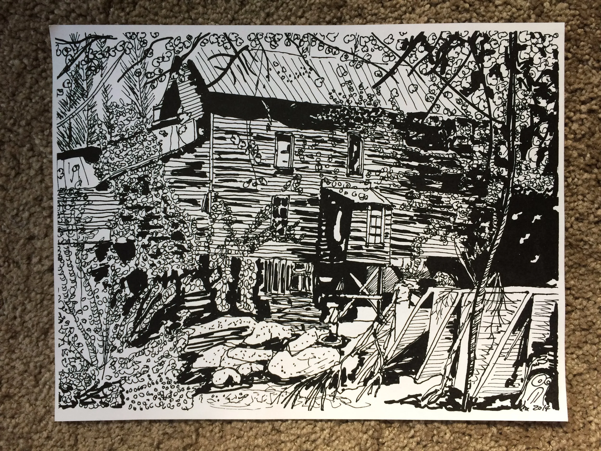 2nd Annual Holiday print (2014)