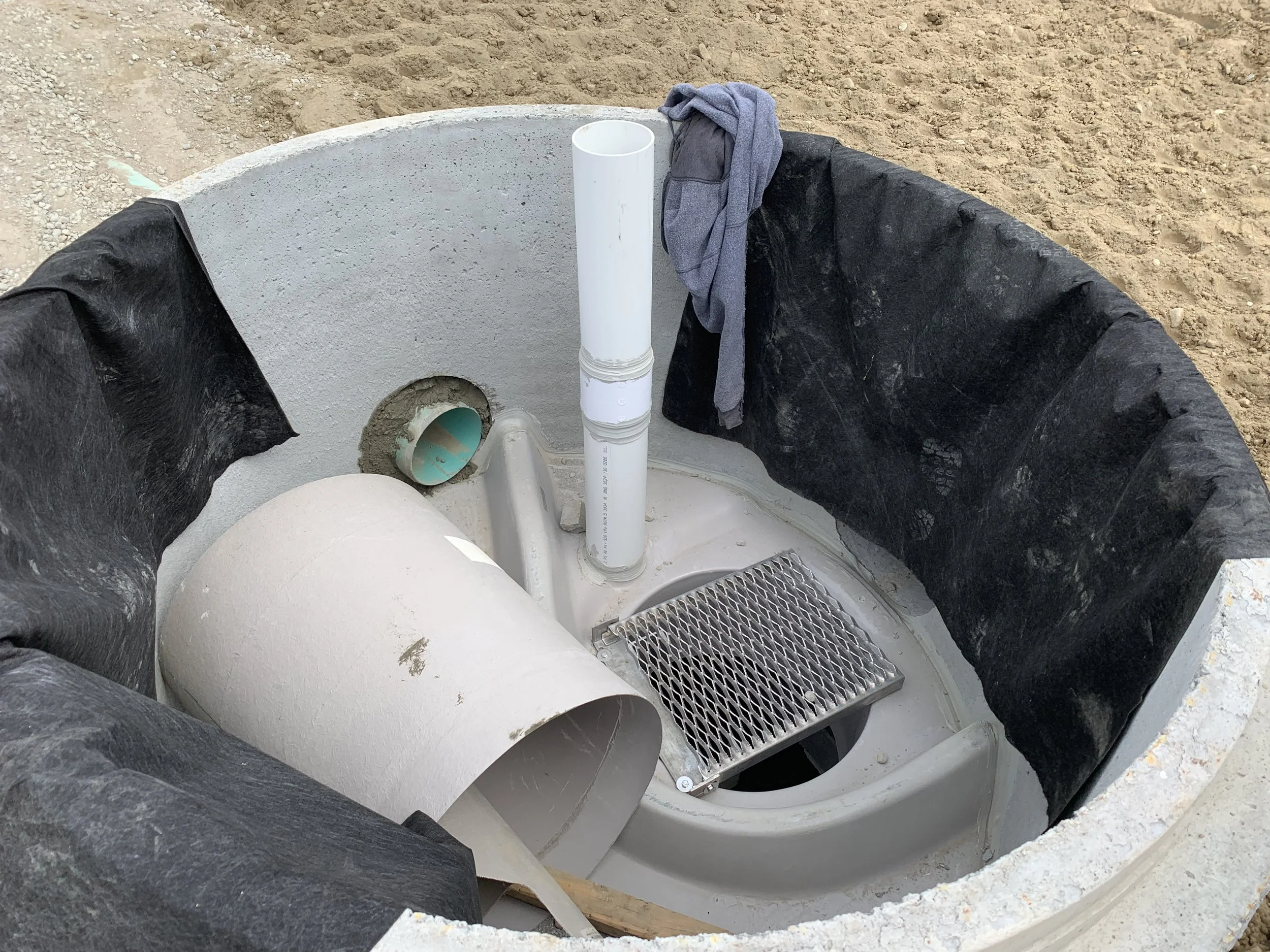Stormcepter STC 5000 Installed at the commercial development site, Toronto