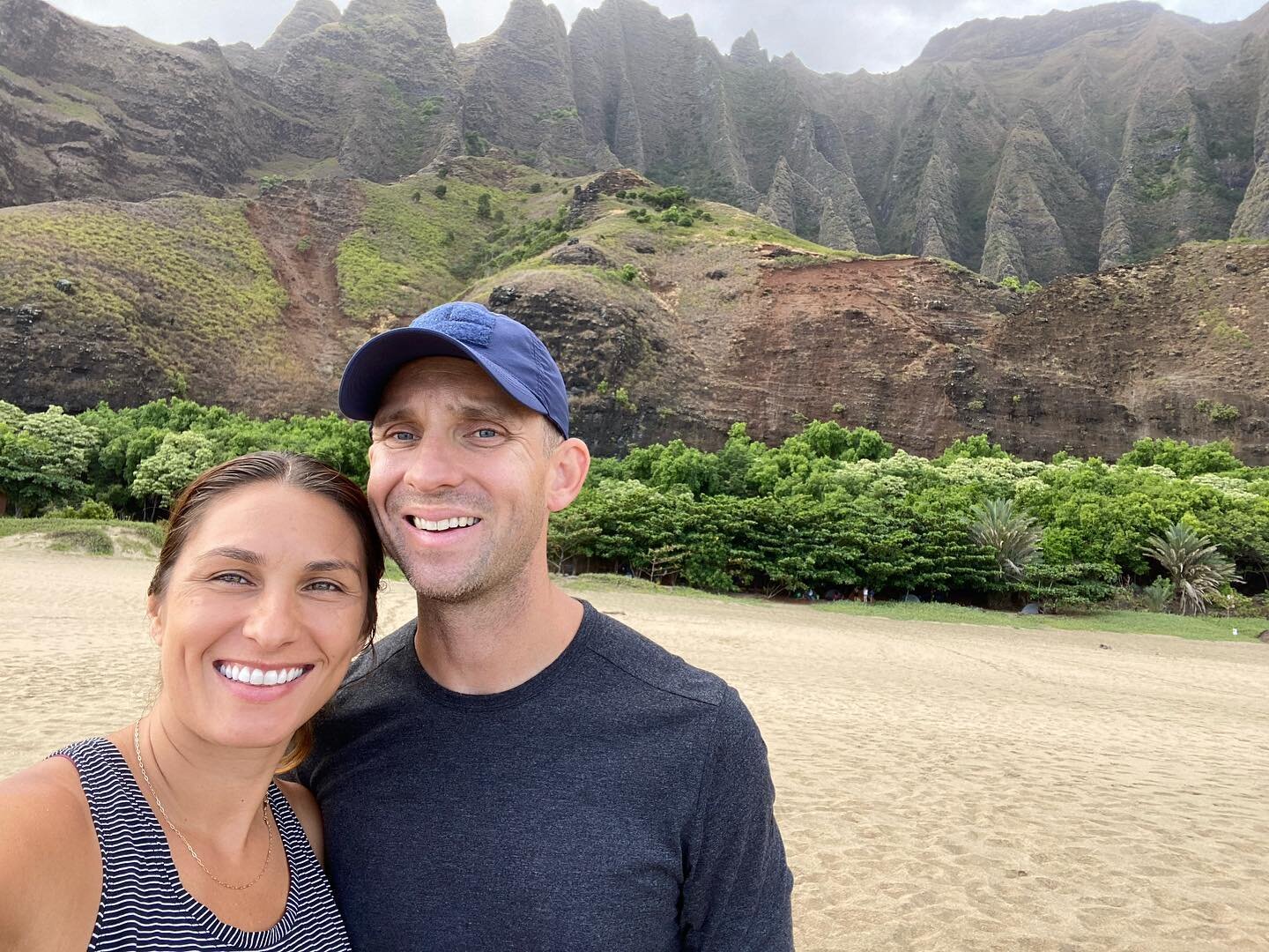We are alive!! (Barely!!) 

Freaking seriously the hardest thing I&rsquo;ve ever done. Also one of the most magical places I&rsquo;ve ever been, but right now I&rsquo;m fresh off the 11 miles out and that shit was so hard. 

#backpacking #kauaihawaii