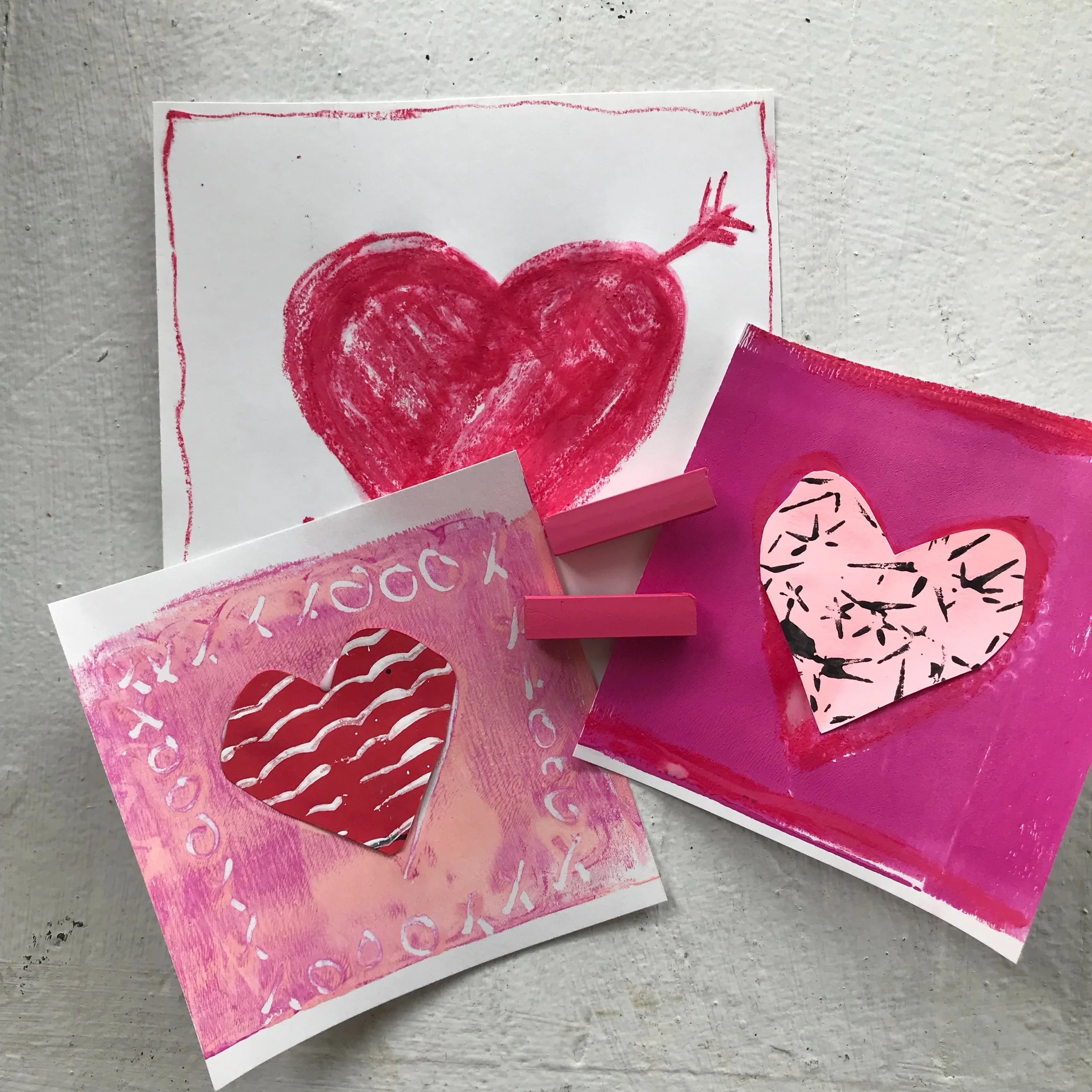 Valentine's Day Card-Making