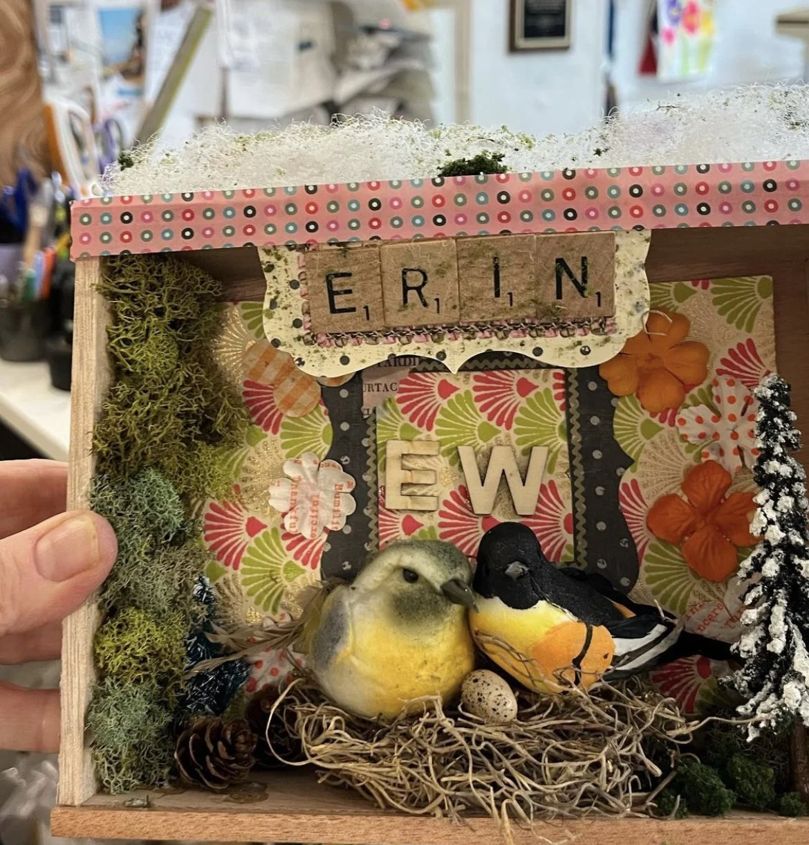 School Holiday Art Camp for Tweens, Make a Shadow Boxart classes for kids