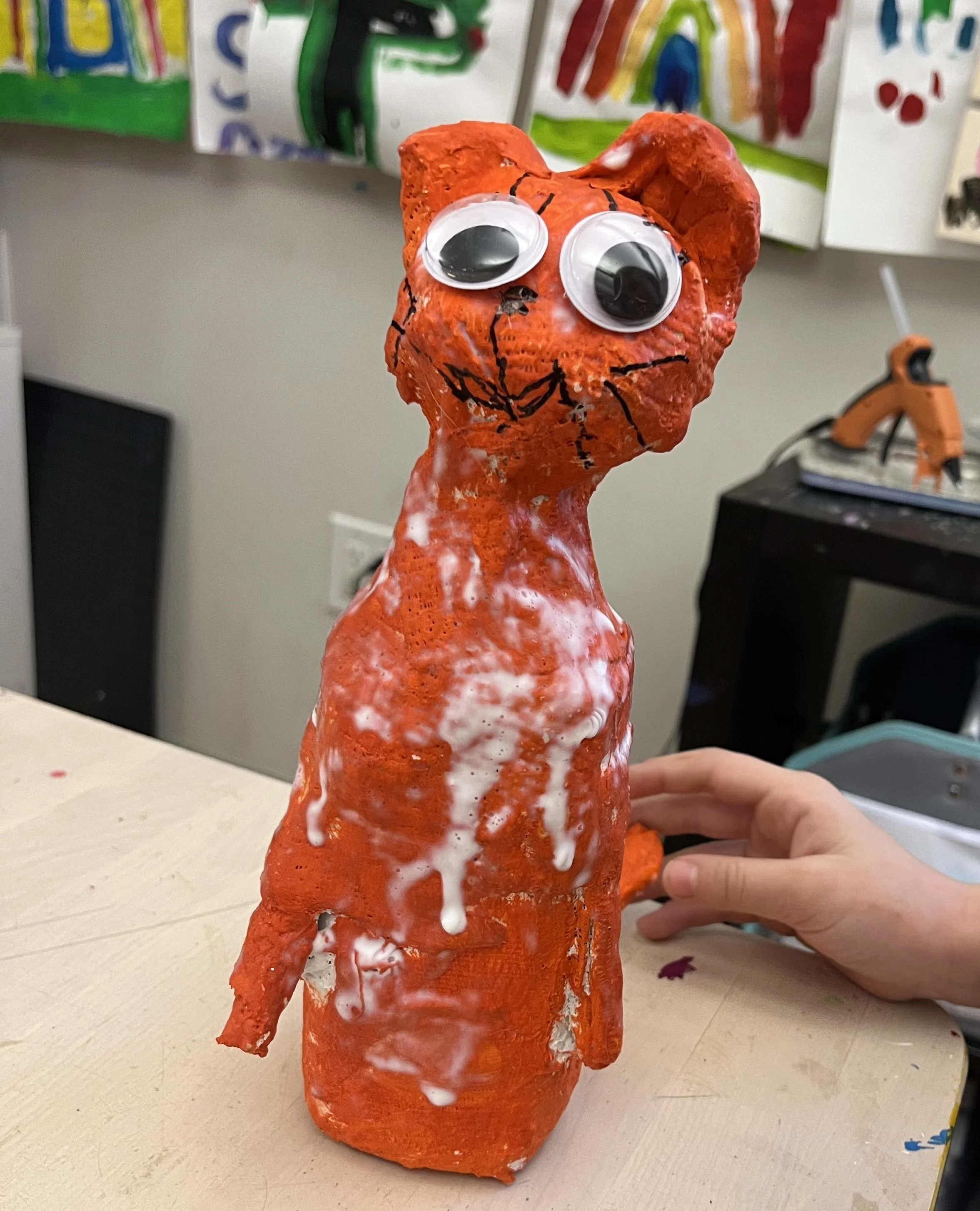Papier-Mâché Animal