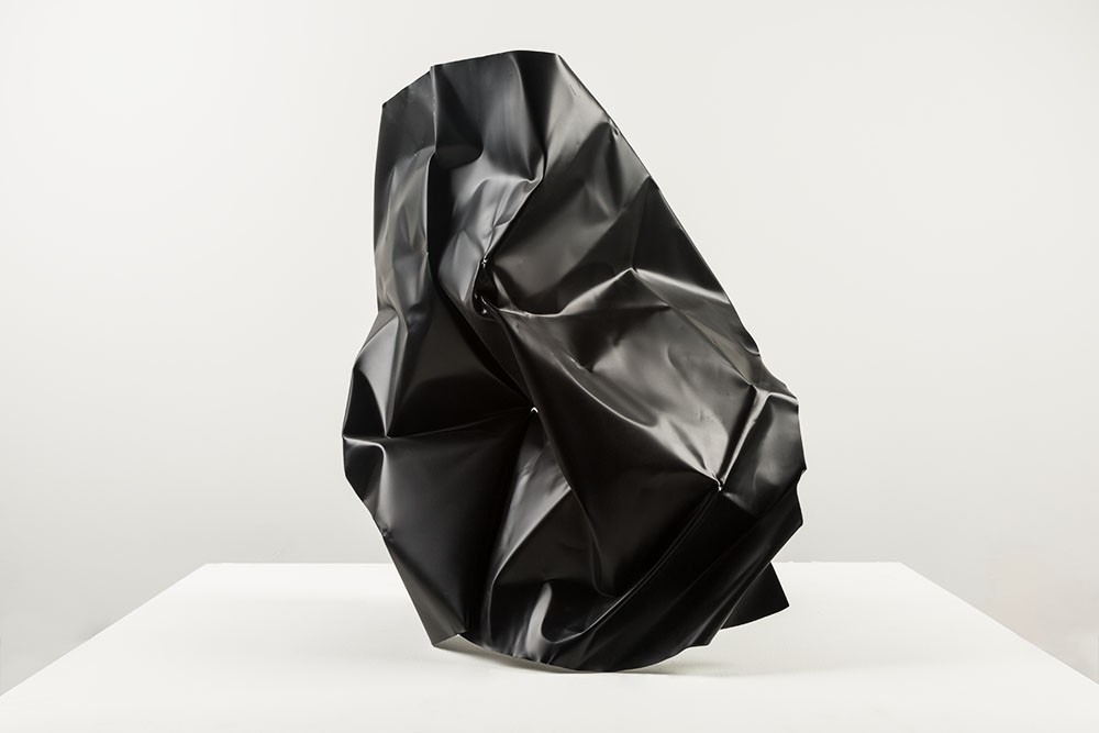 Alyson Shotz. Black Folds 