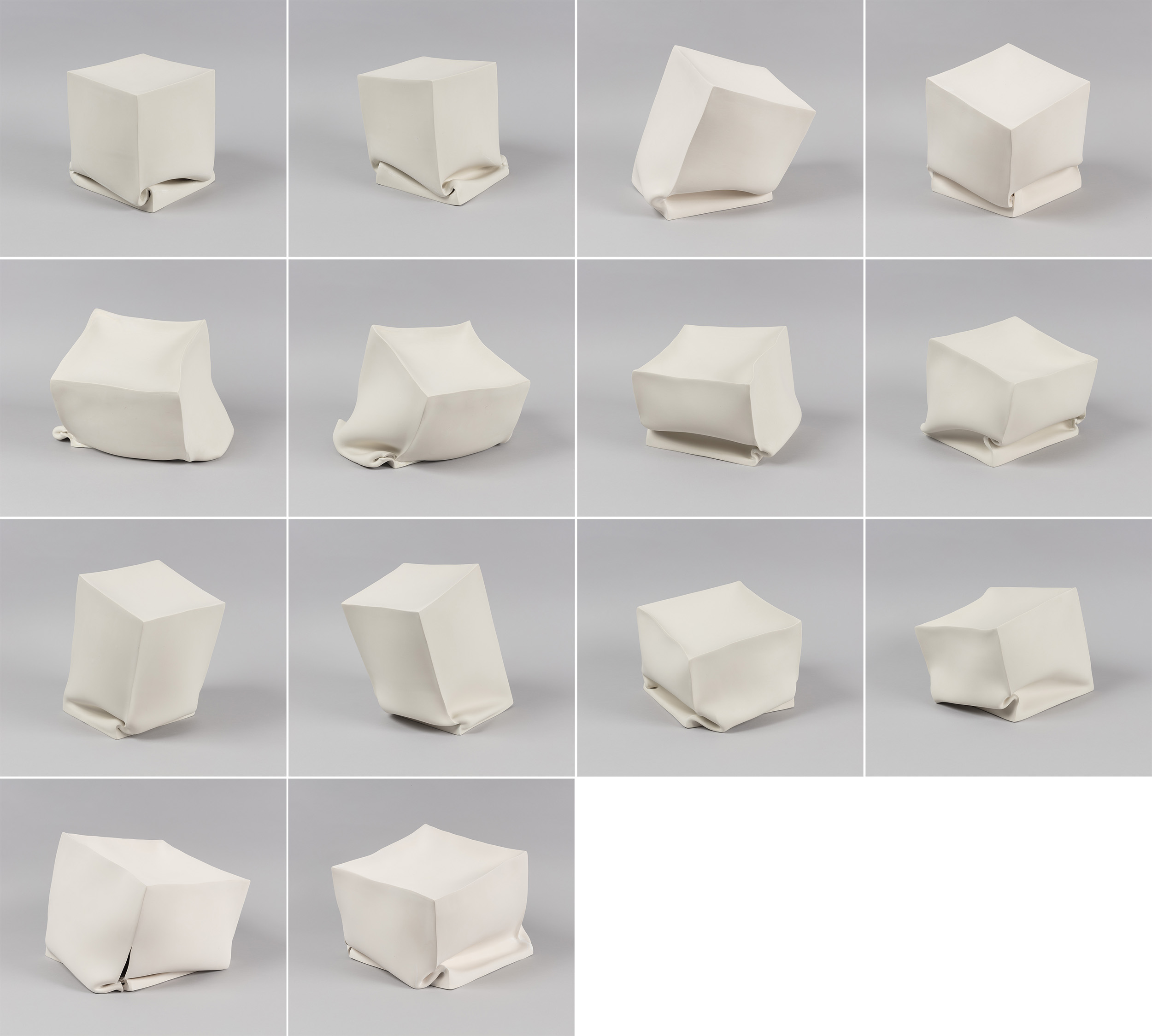 Recumbent Cubes, 2019