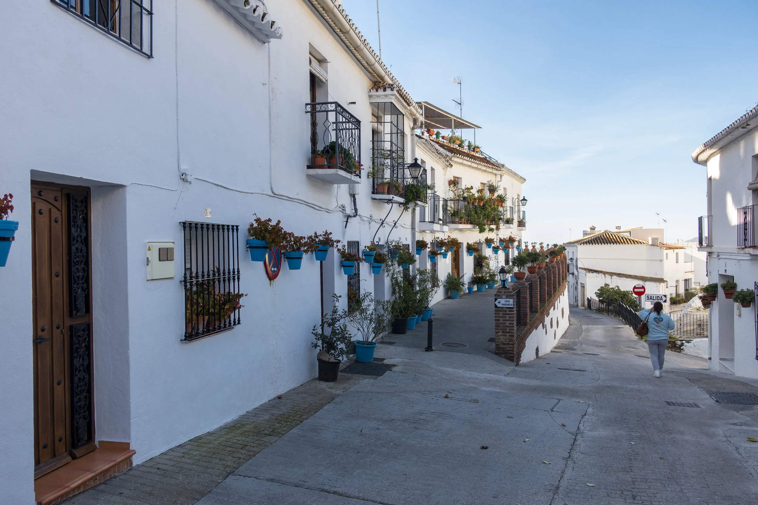 De witte straatjes van Mijas