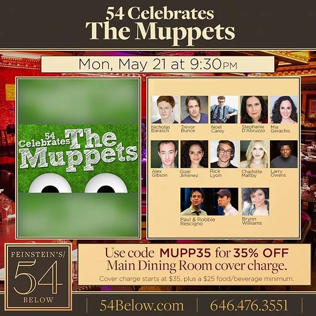 Wanna hear me sing a Muppets song tomorrow night?