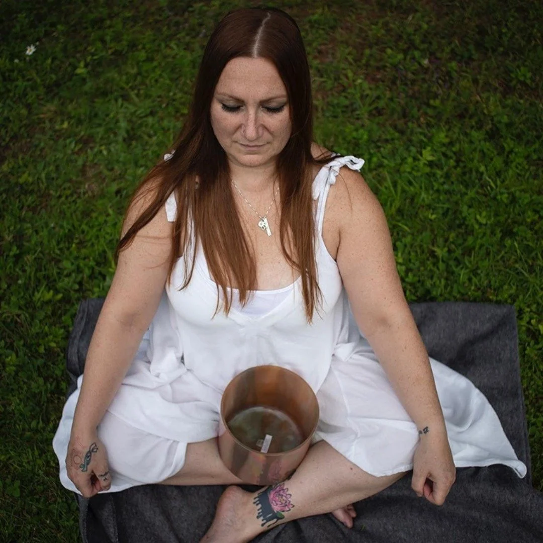 Cheley is back this Saturday for Yoga Nidra and Alchemy Bowls! 

Yoga Nidra for Deep Relaxation with Alchemy Bowl Bath is a deeply relaxing and transformative experience that combines the meditative practice of Yoga Nidra with the healing sounds of a