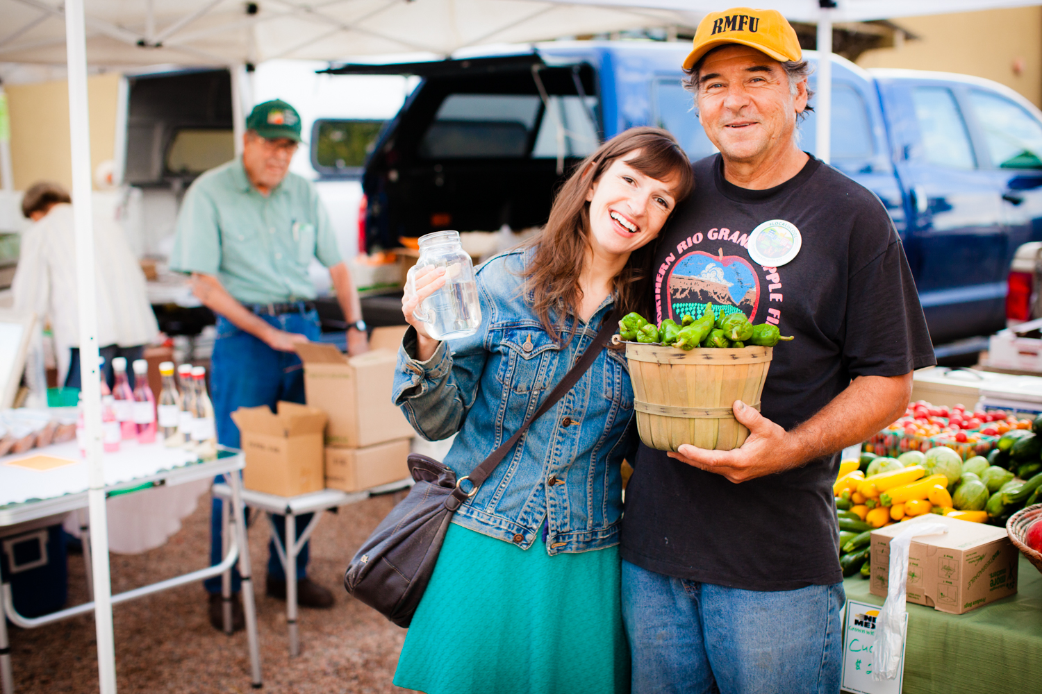 Nina and Farmer Danny. Image by Genevieve Russell