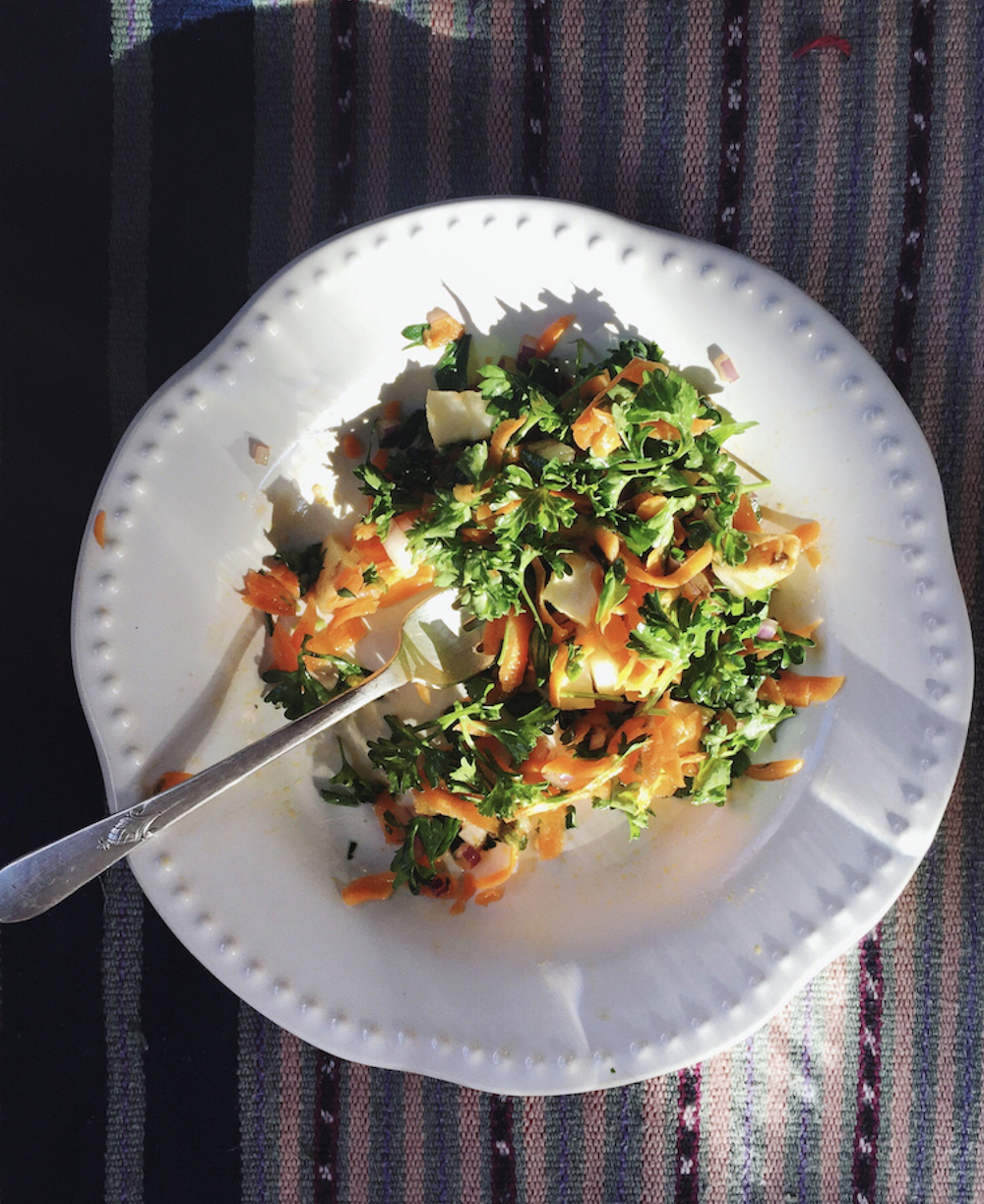 Parsley Carrot Salad