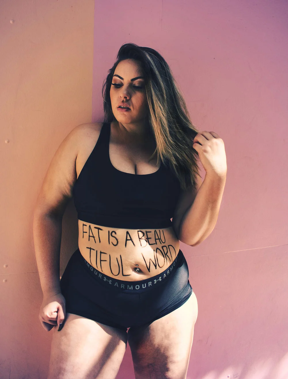 Fat is a Beautiful Word. Houston collab with Bella MKay