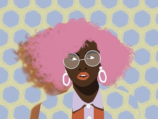 &ldquo;I was illustrating what I wanted to see more of in my life at the time, which was more Black women, more Black femmes. I wanted to be around and surrounded by a more colorful&mdash;and when I say colorful, I mean literally colorful, pops of jo