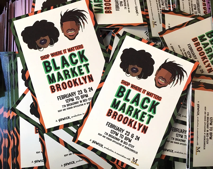 Shwick Black Market Flyer
