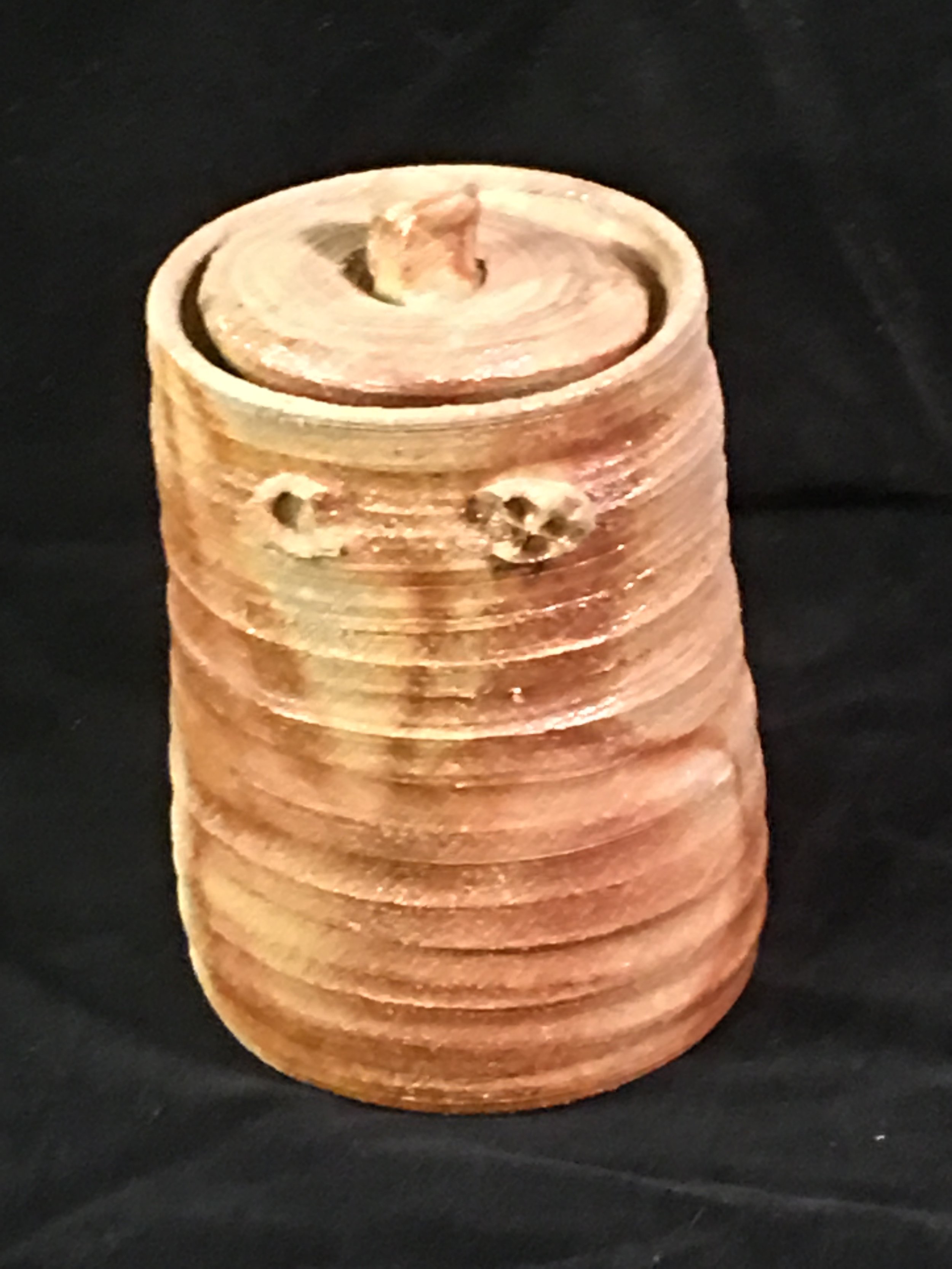 Lidded Jar (wood fired)