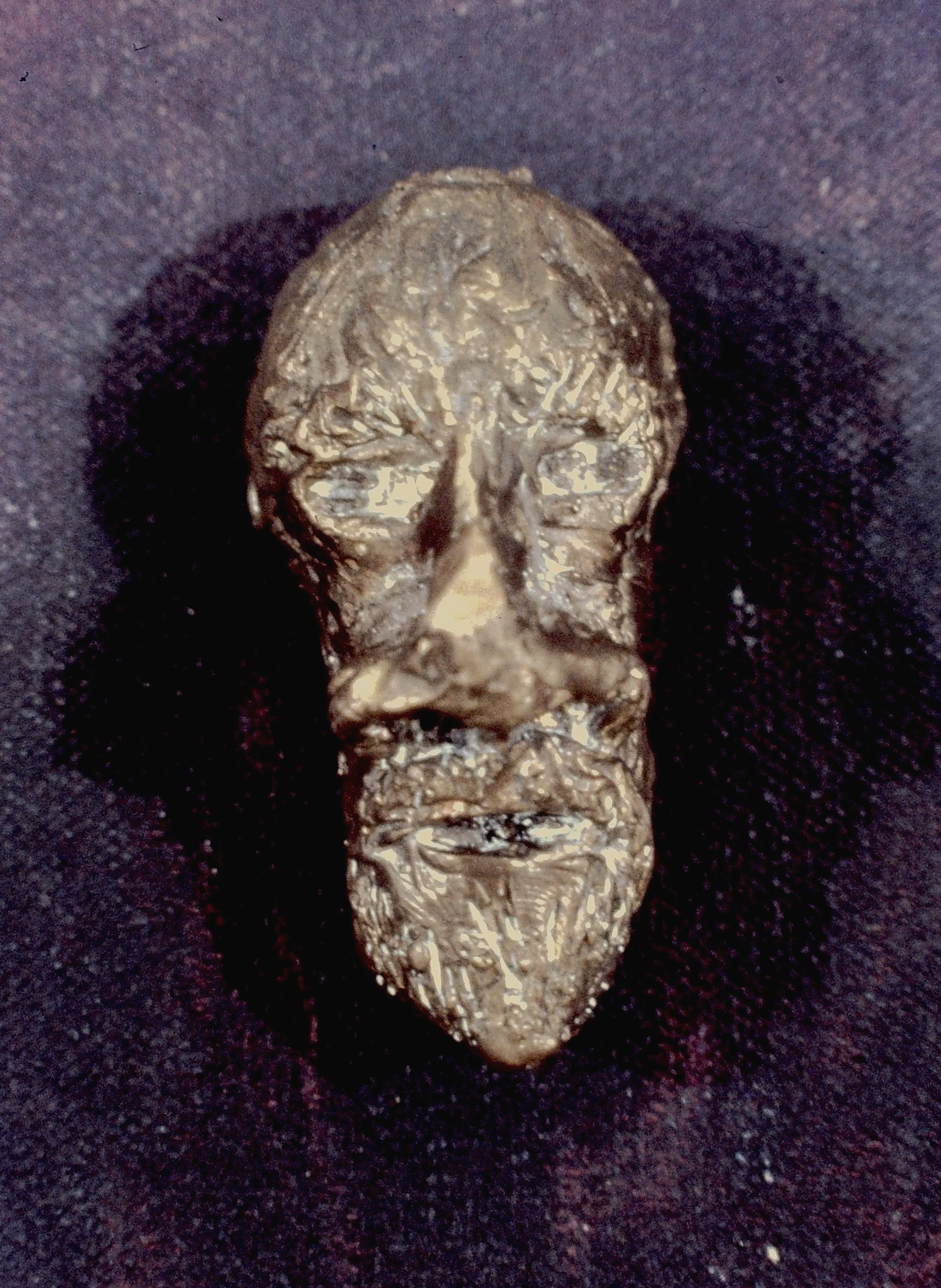 Bronze head