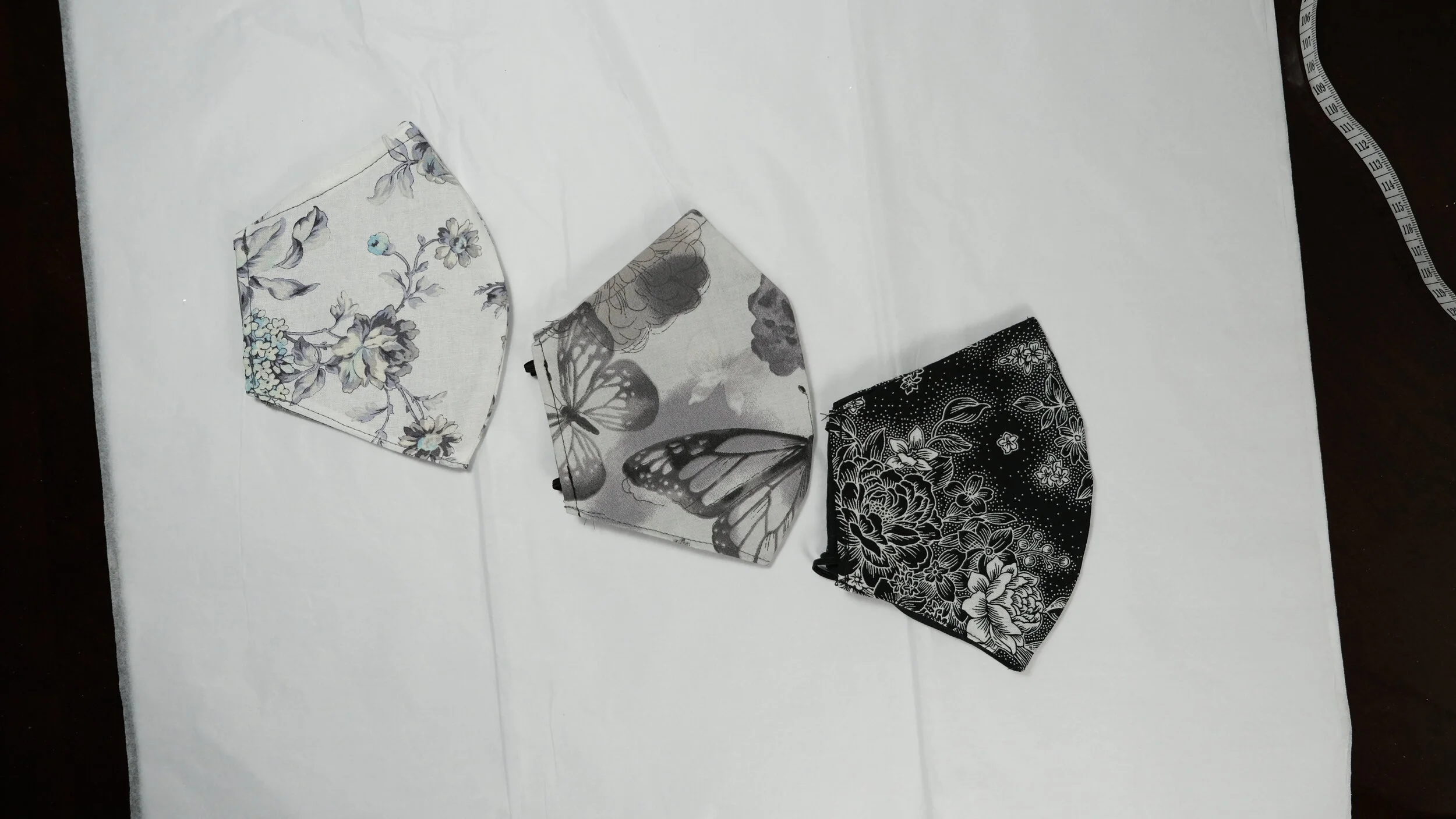 Handmade 2-3 Layer 100% Cotton Washable Face Mask