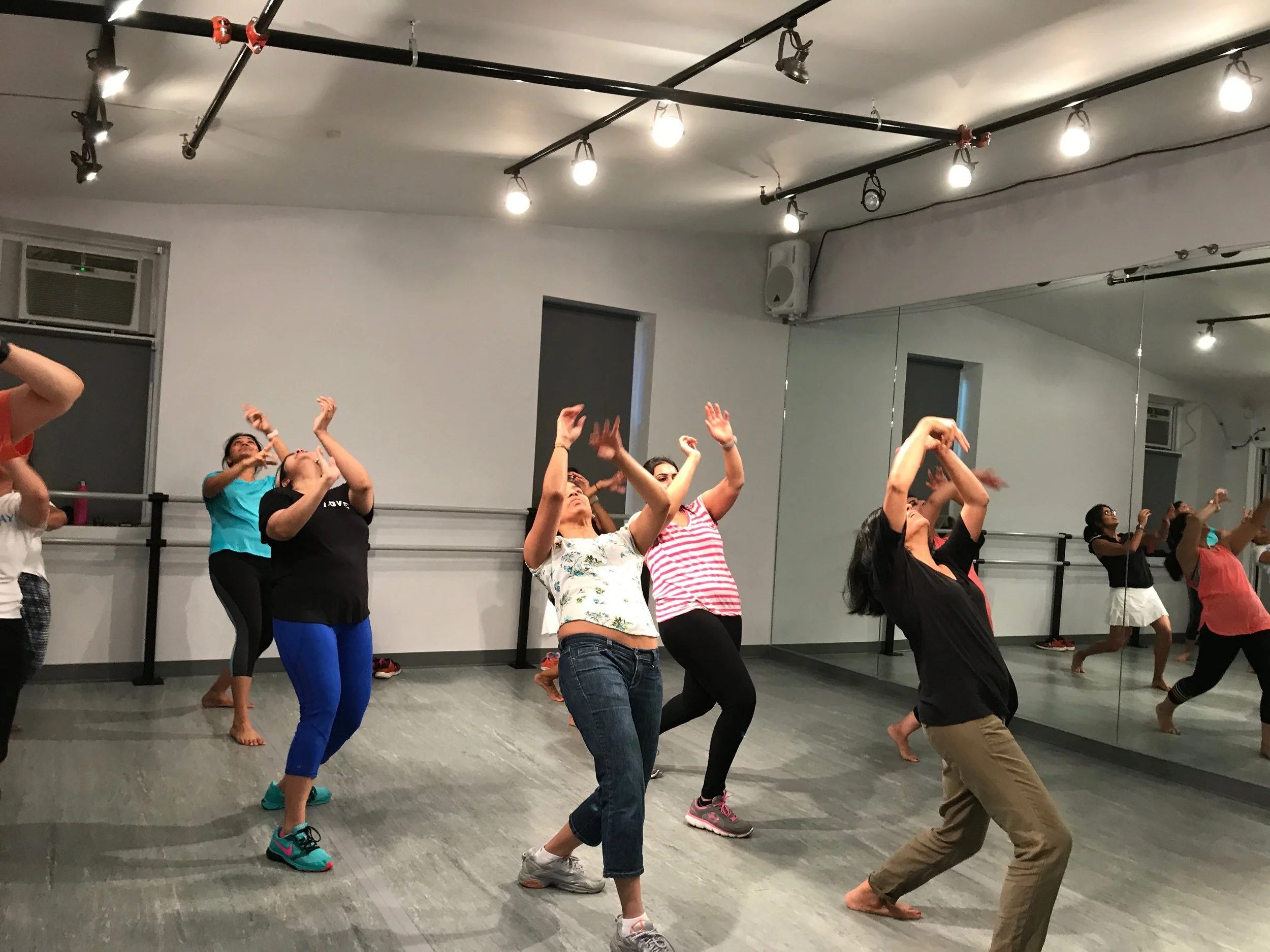 Adults Bolly Dance Class a Blast!