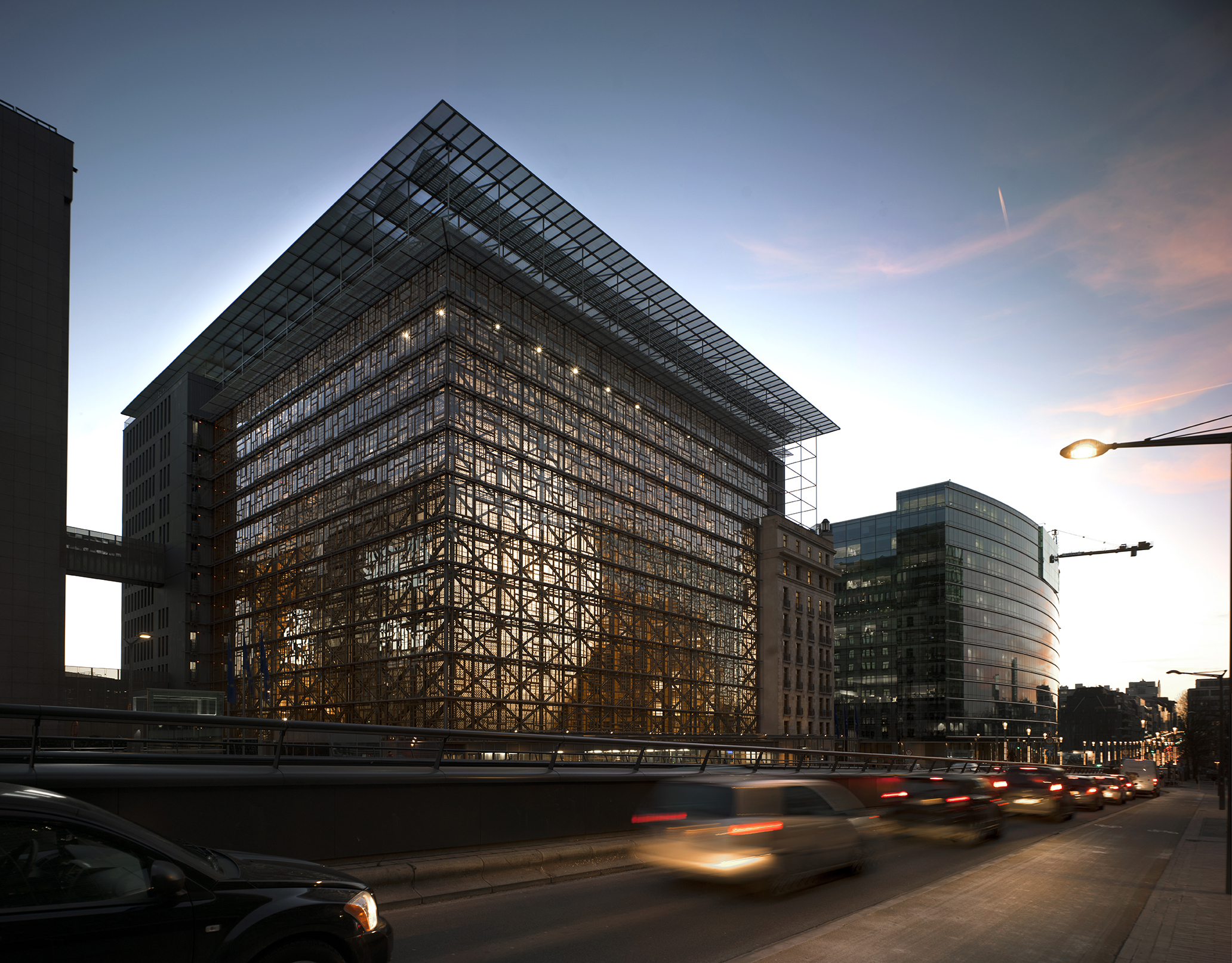 Europa Building, Brussels - Samyn &amp; Partners  / Jansen AG