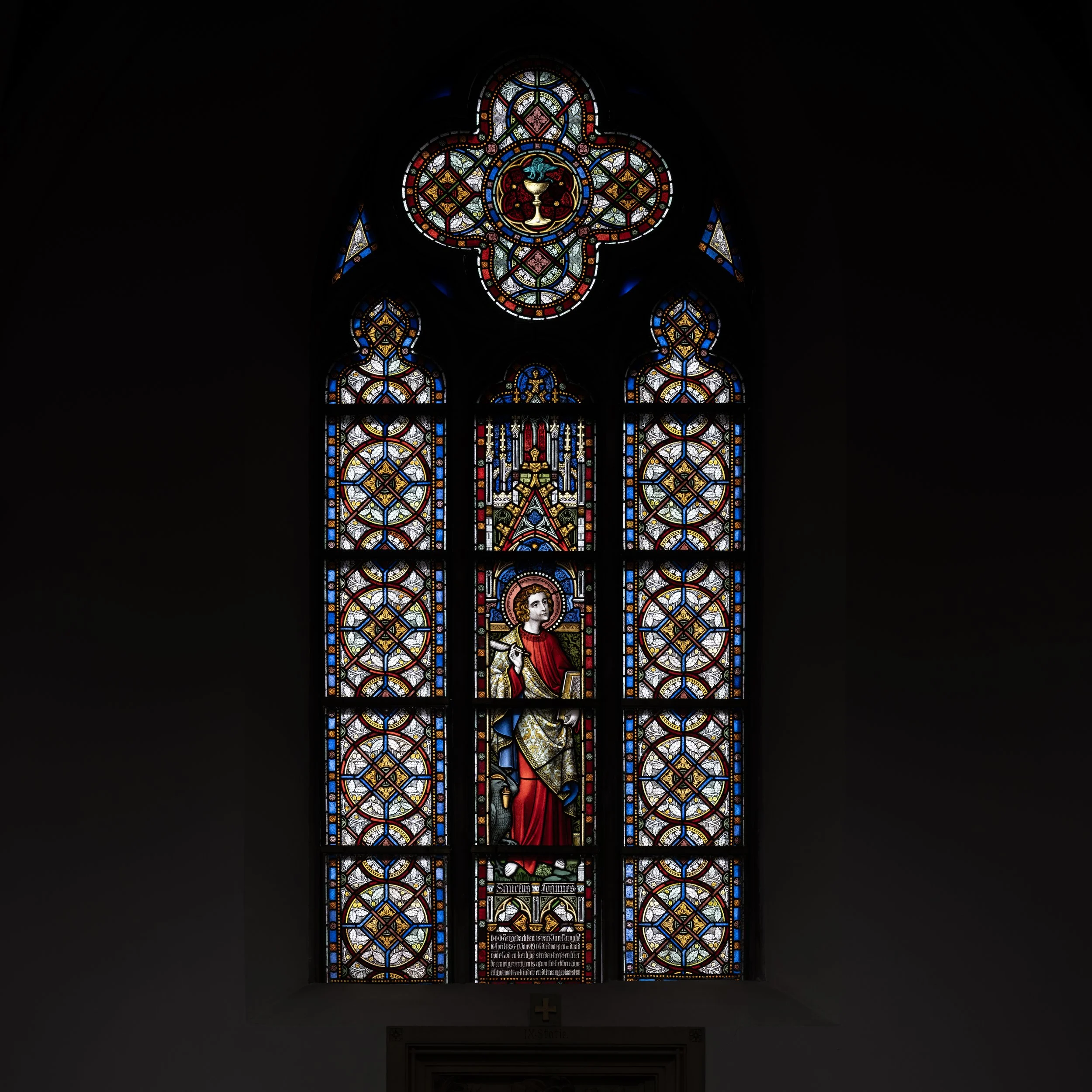 Strombeek Church Stain Glass Windows