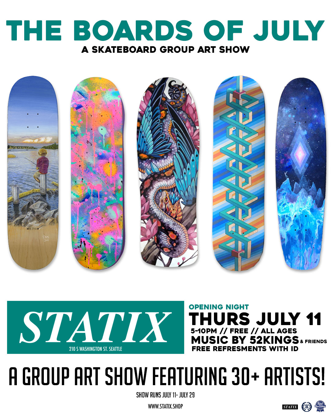 Boards of July (and August)