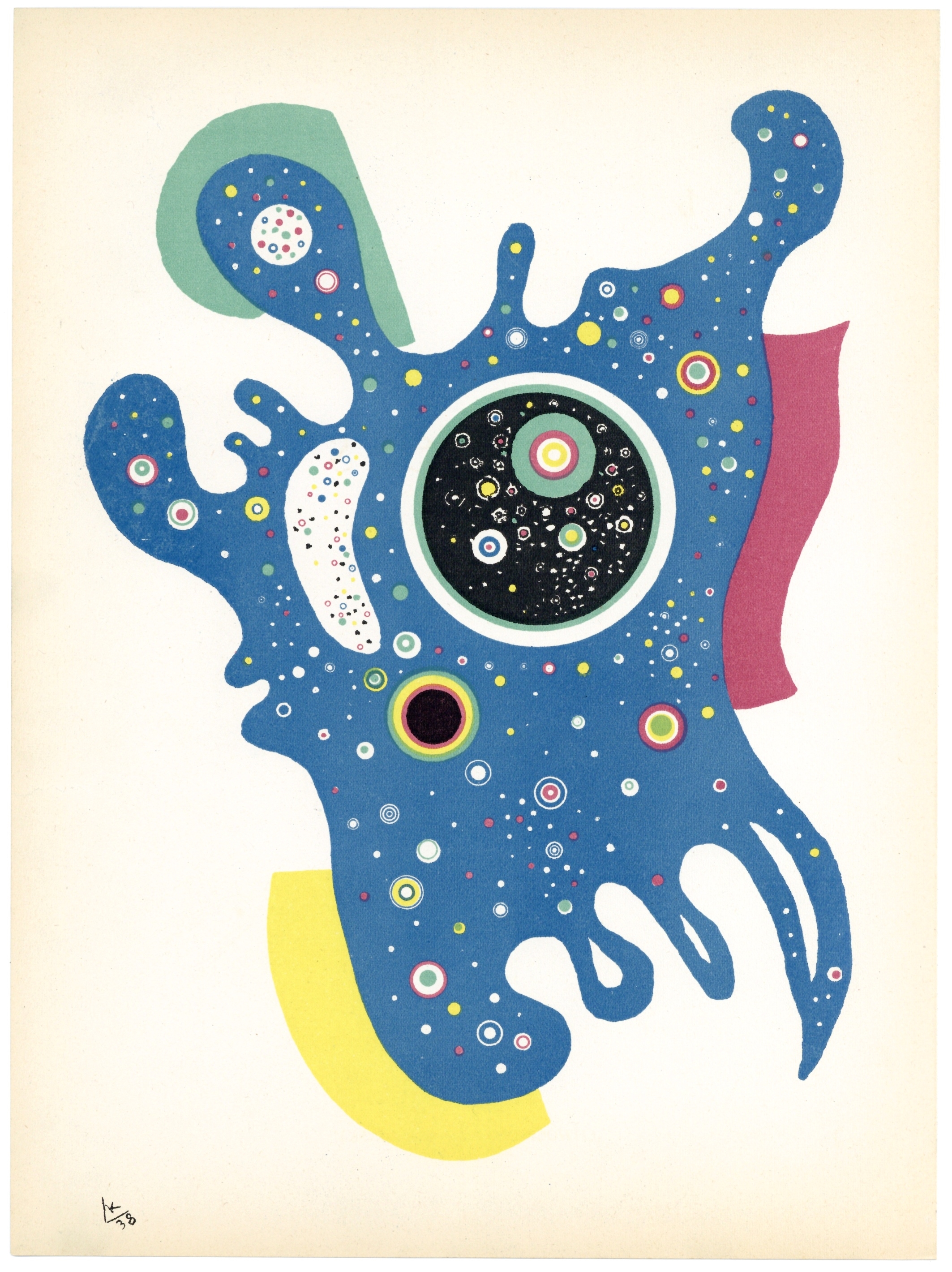 Wassily Kandisnky, Stars, 1938