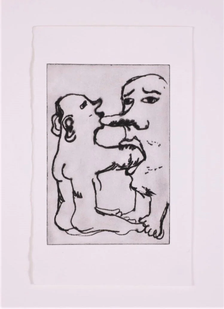 crunch. 2018. etching