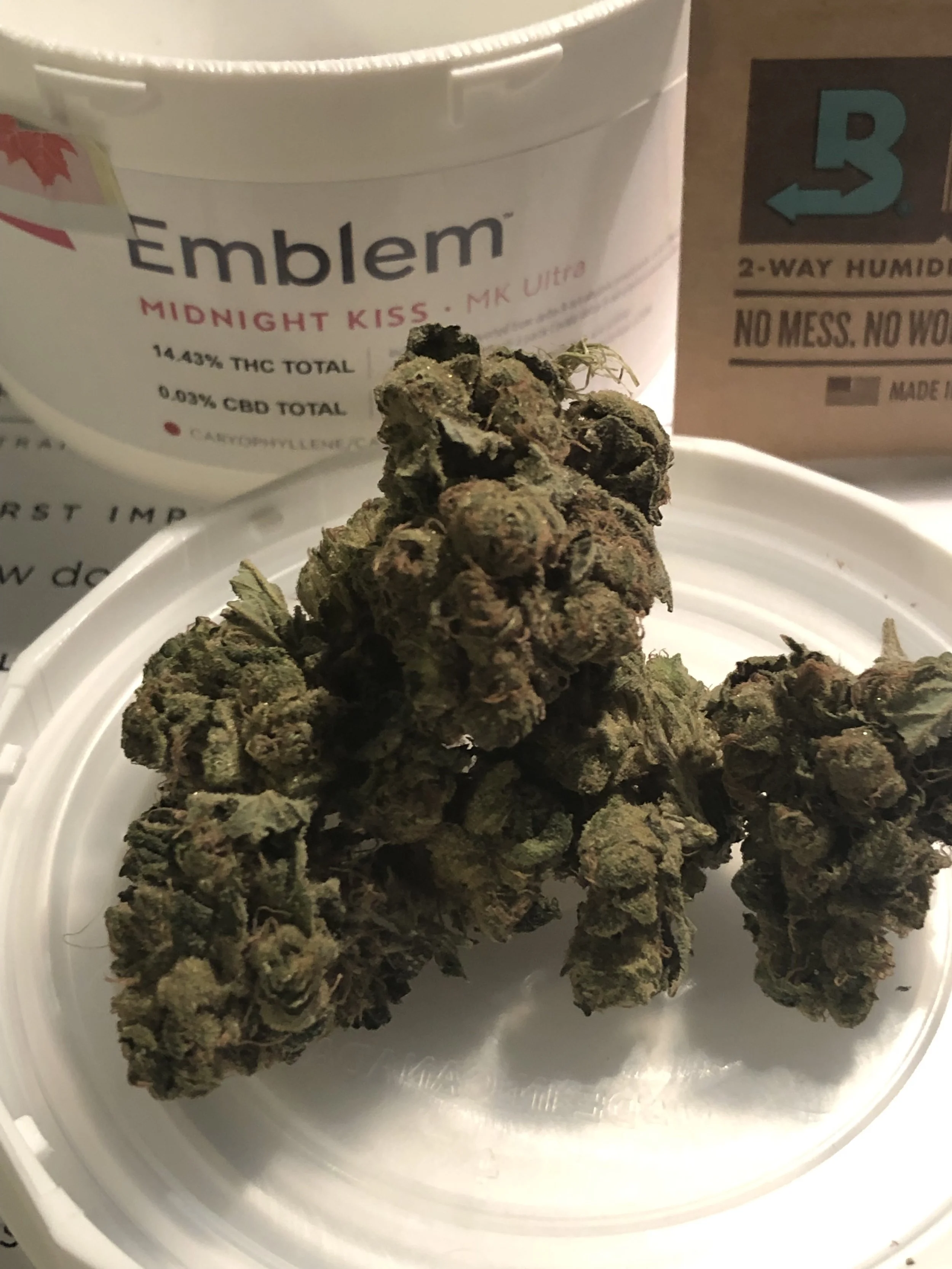 Midnight Kiss (MK Ultra) by Emblem Cannabis – Review