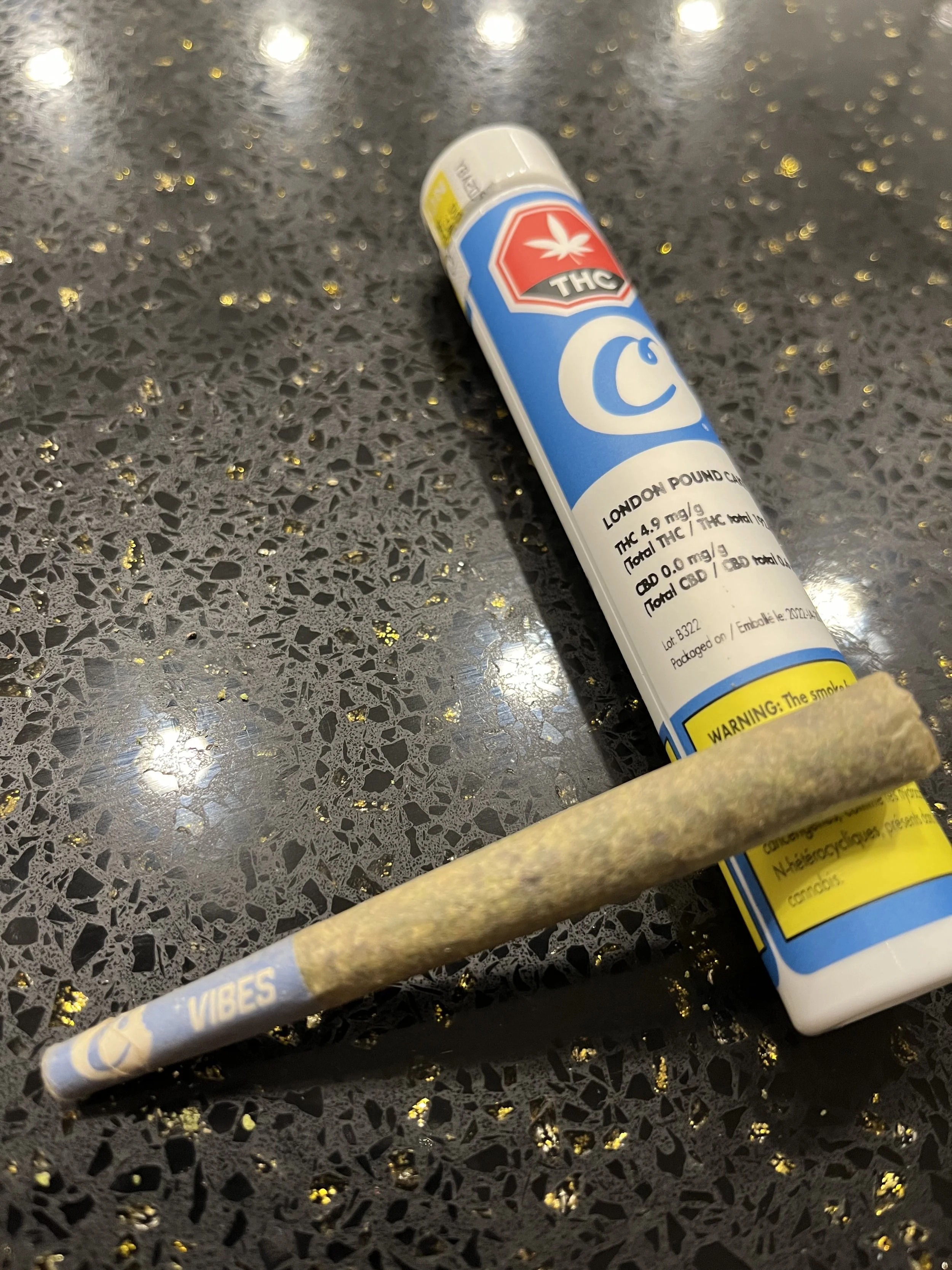 Cookies London Pound Cake Pre-Roll (via Ontario Cannabis Store)