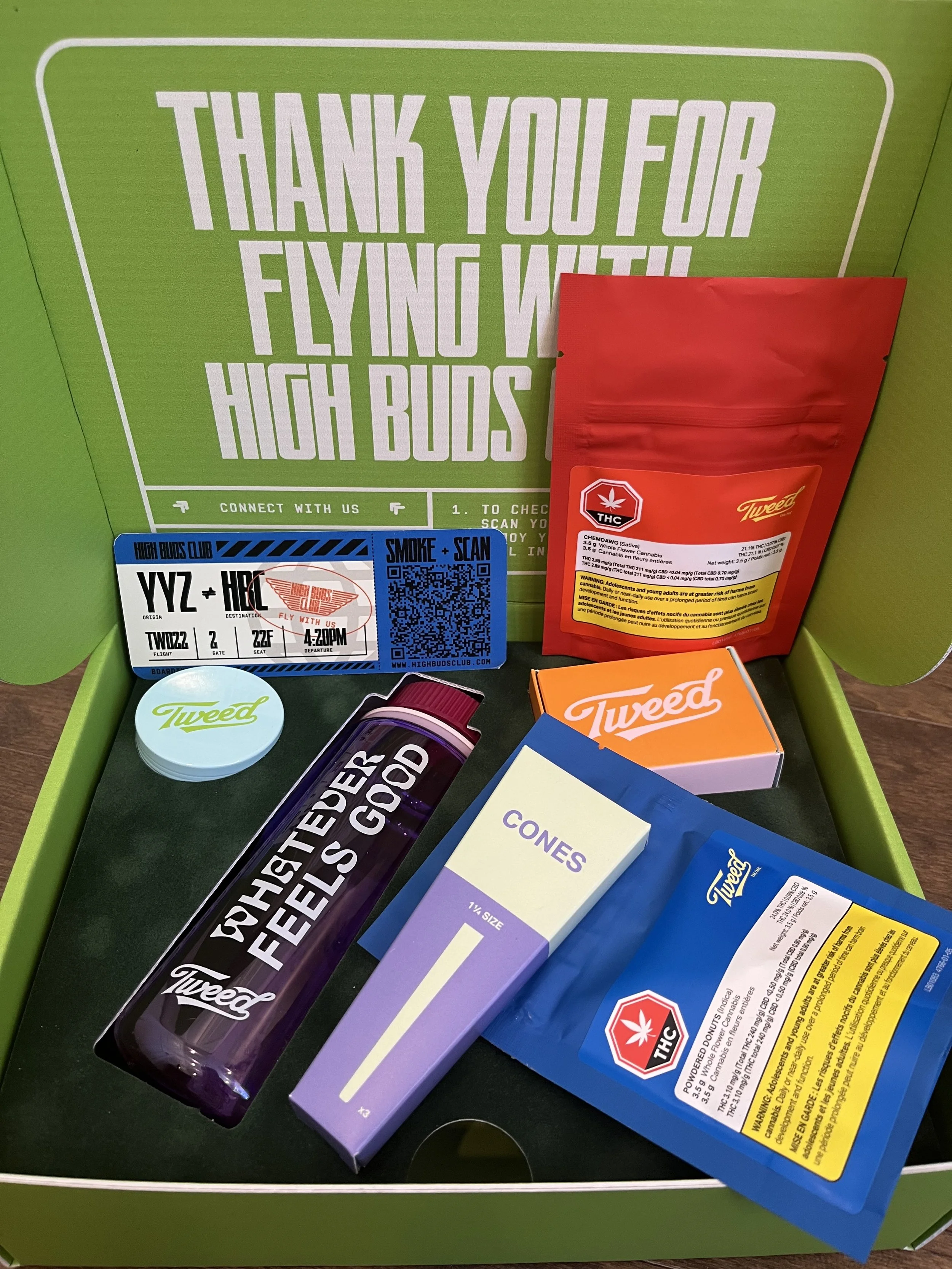Tweed Relaunch and Impressions - High Buds Club