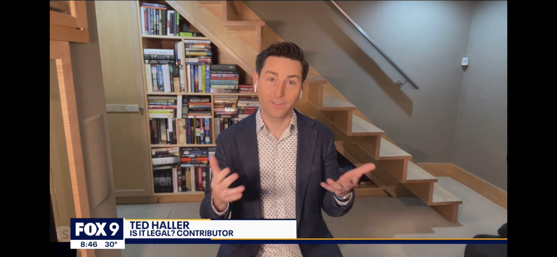 Ted Haller talks COVID-19 vaccine employment issues on FOX 9