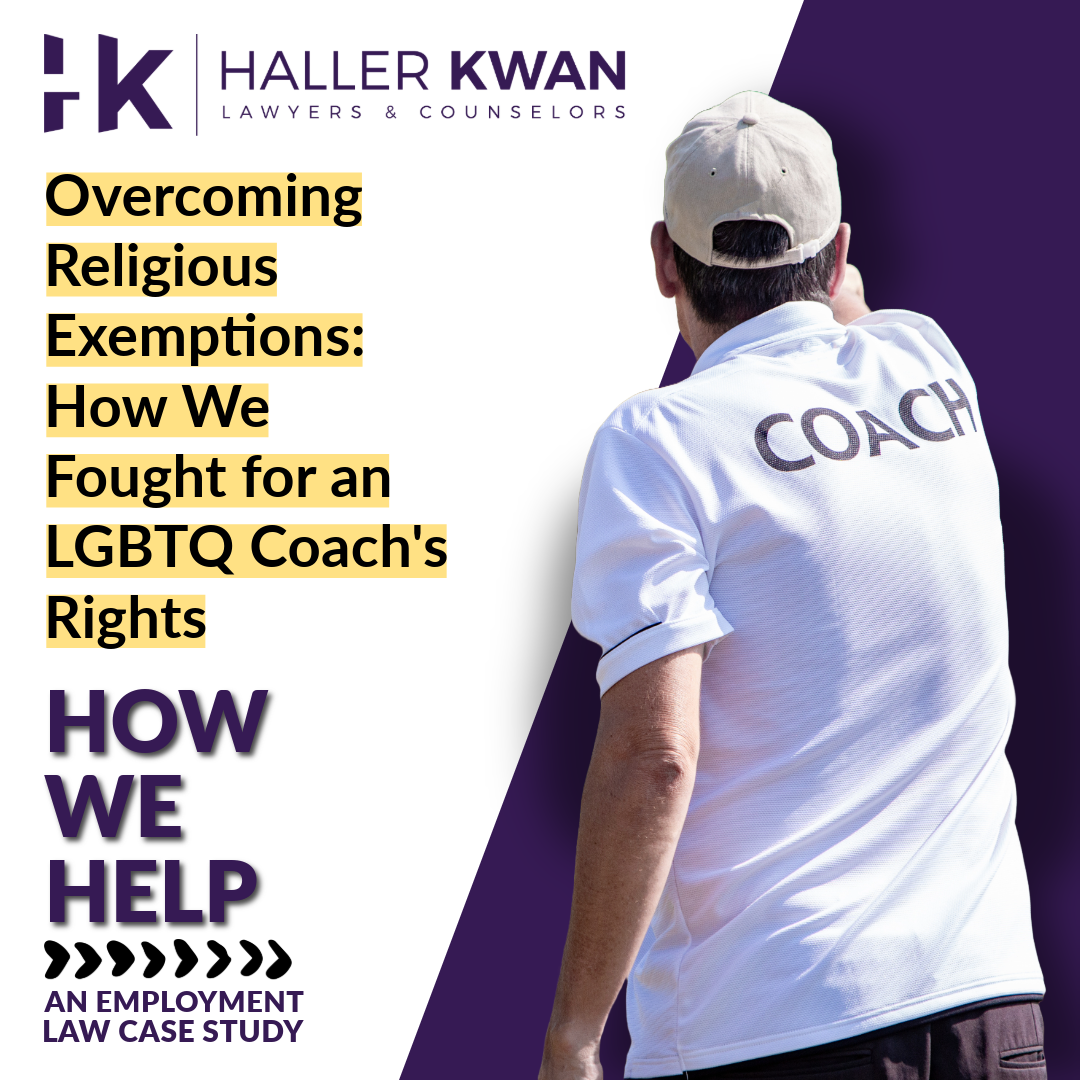 Overcoming Religious Exemptions: How We Fought for an LGBTQ Coach's Rights