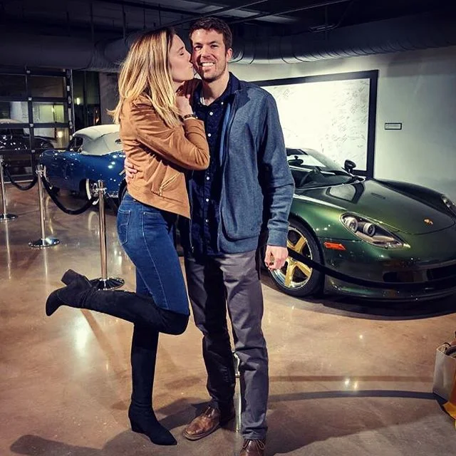 Cheek kisses, and Porsches, and Super Bowl rings, these are a few of our favorite things 😂