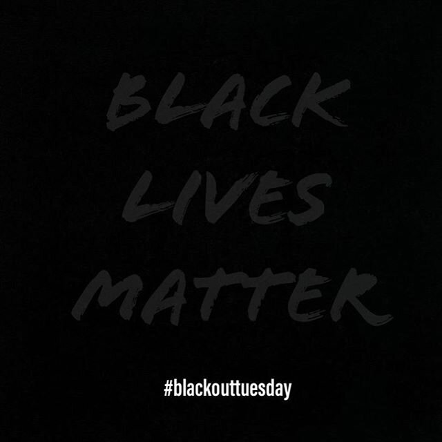 #blackouttuesday #blackoutday2020