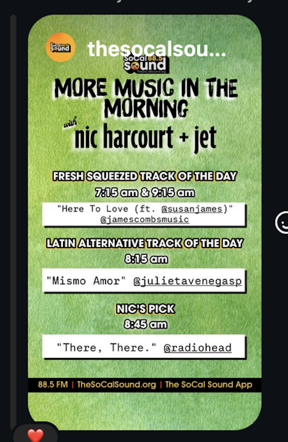 SoCal Sound Fresh Squeezed Here To Love 1.13.26.png