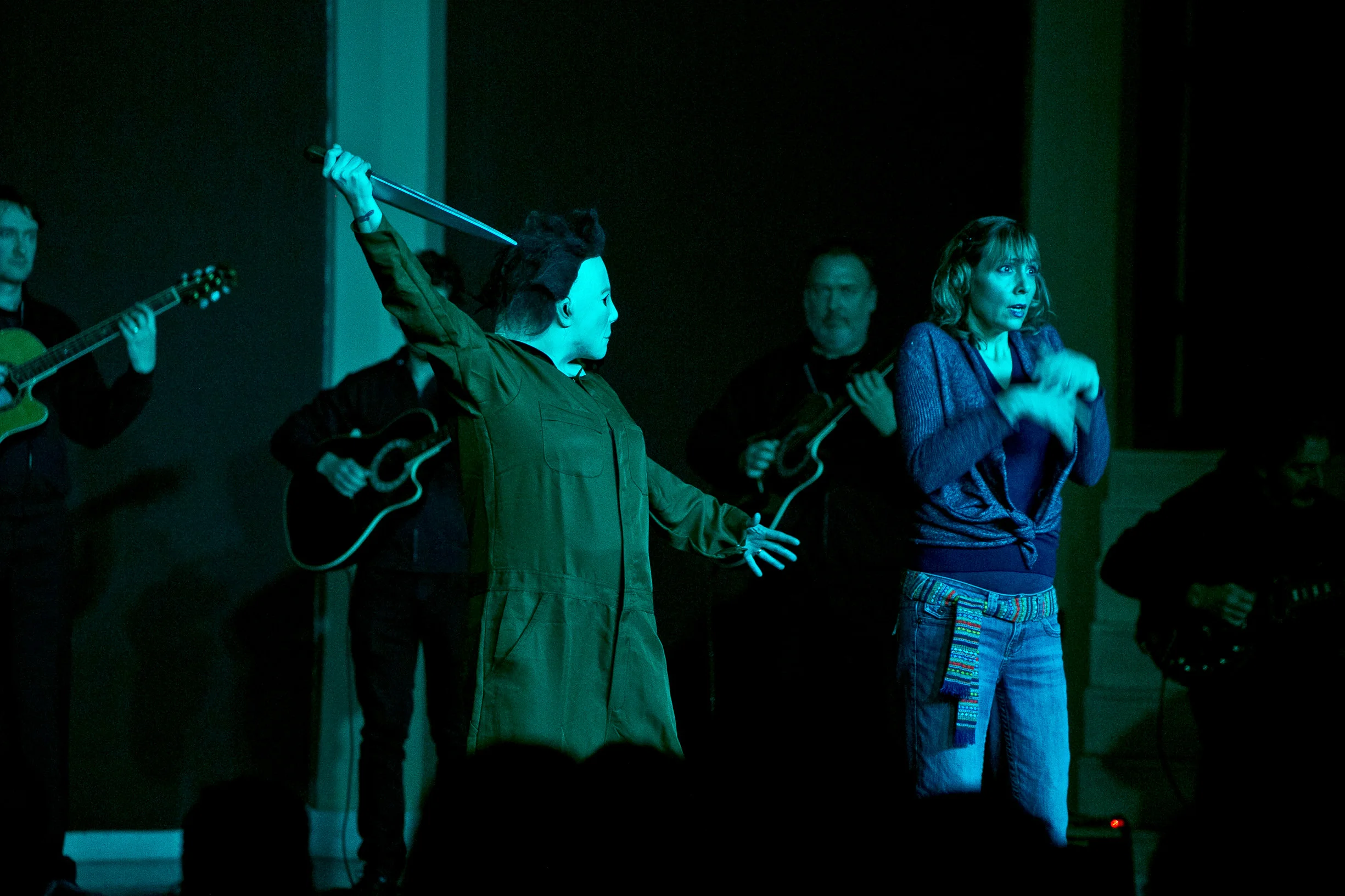 Genevieve as Laurie from Halloween